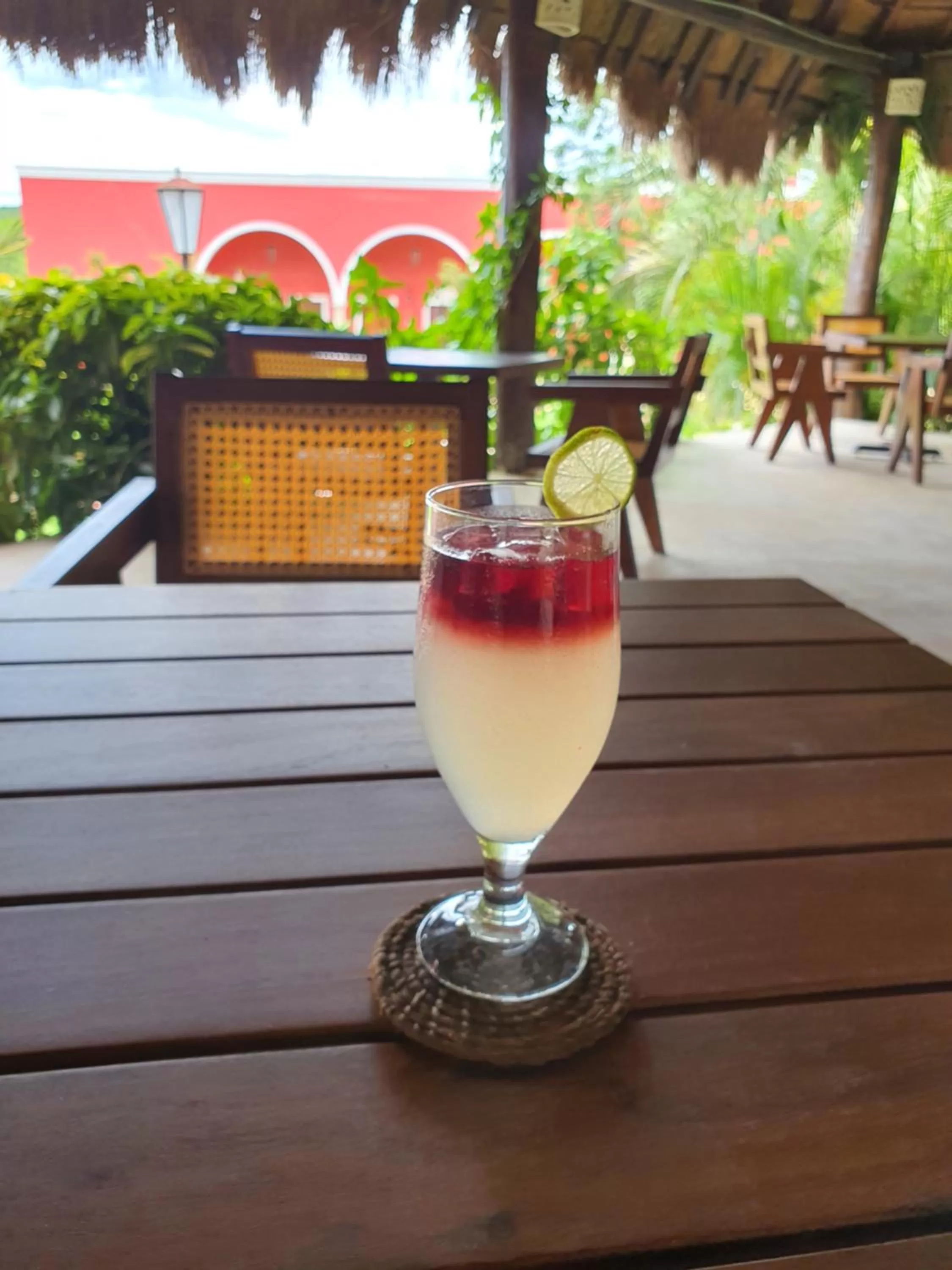 Drinks in Hacienda María Elena Yucatán
