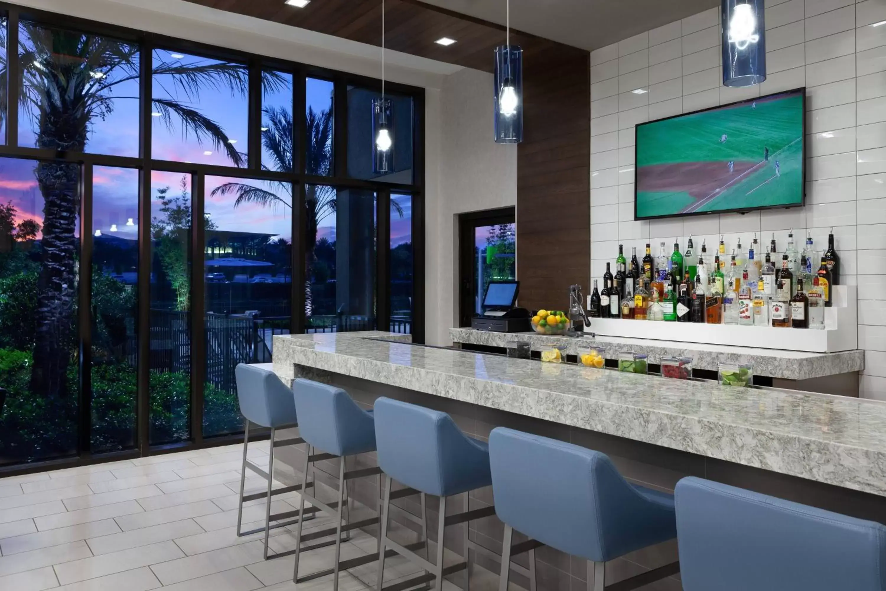 Lobby or reception, Lounge/Bar in Residence Inn by Marriott Orlando at Millenia
