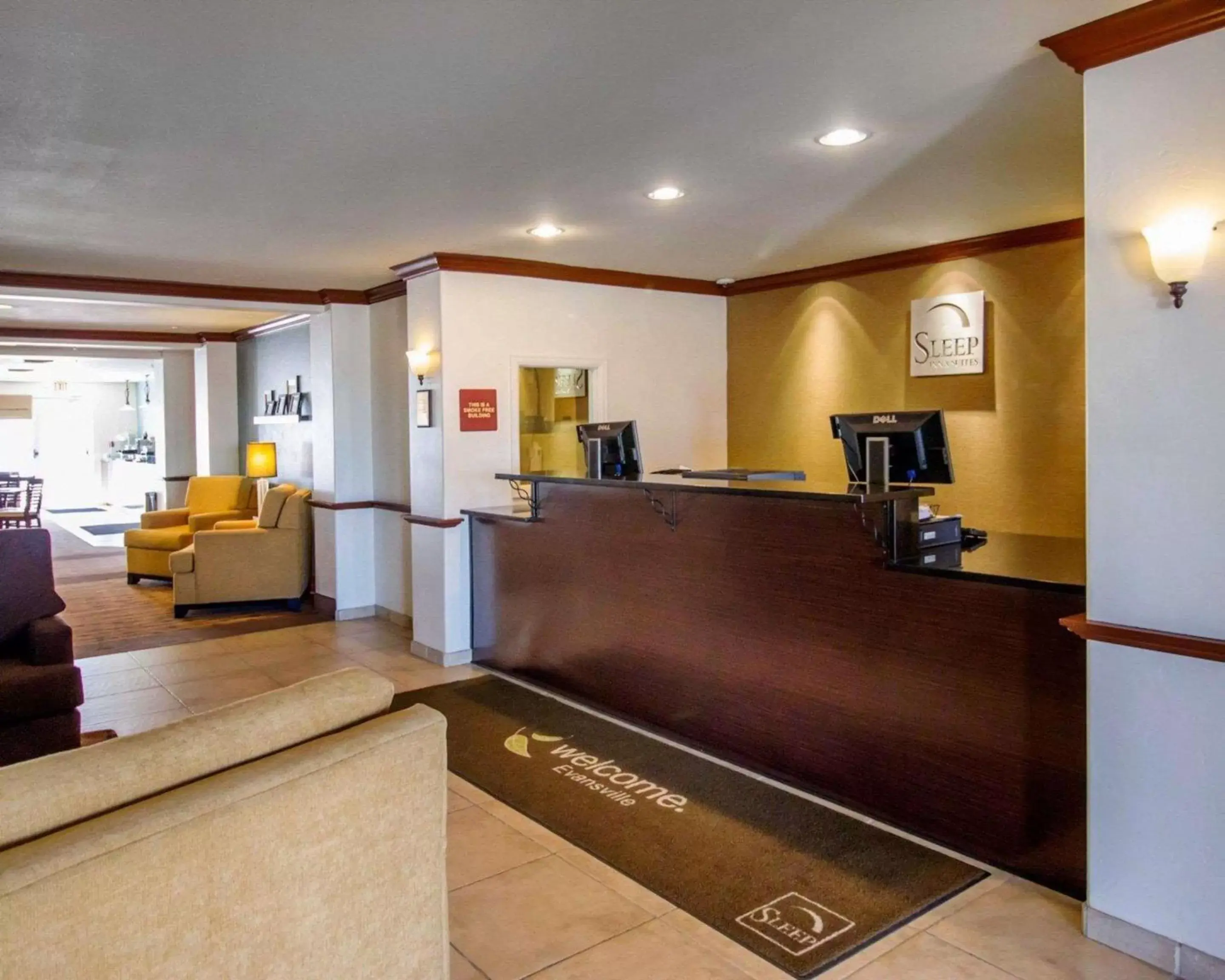 Lobby or reception, Lobby/Reception in Sleep Inn & Suites Evansville