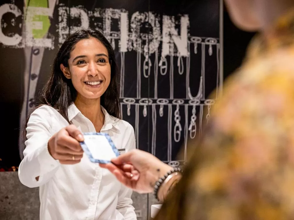 Lobby or reception in ibis budget Bordeaux Centre Mériadeck