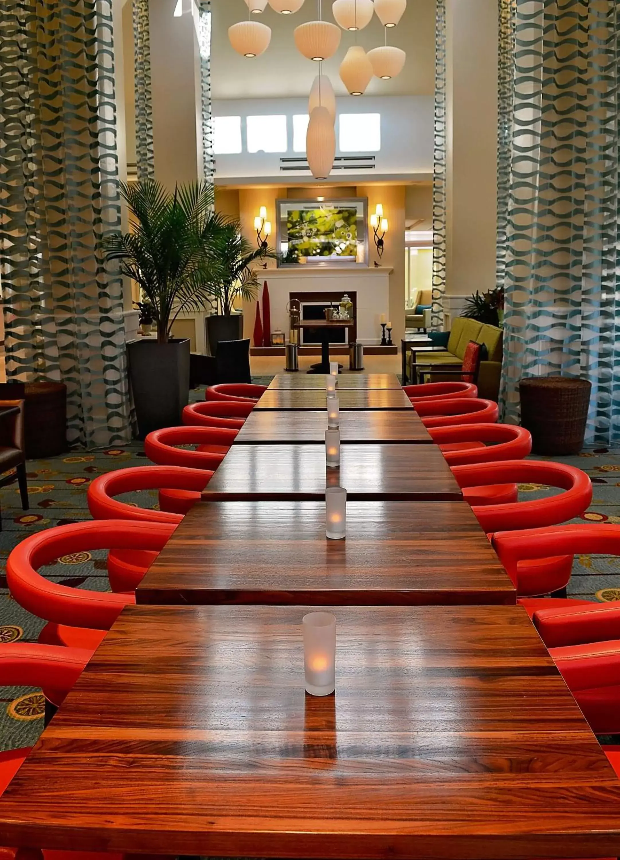 Lobby or reception in Hilton Garden Inn Daytona Beach Oceanfront
