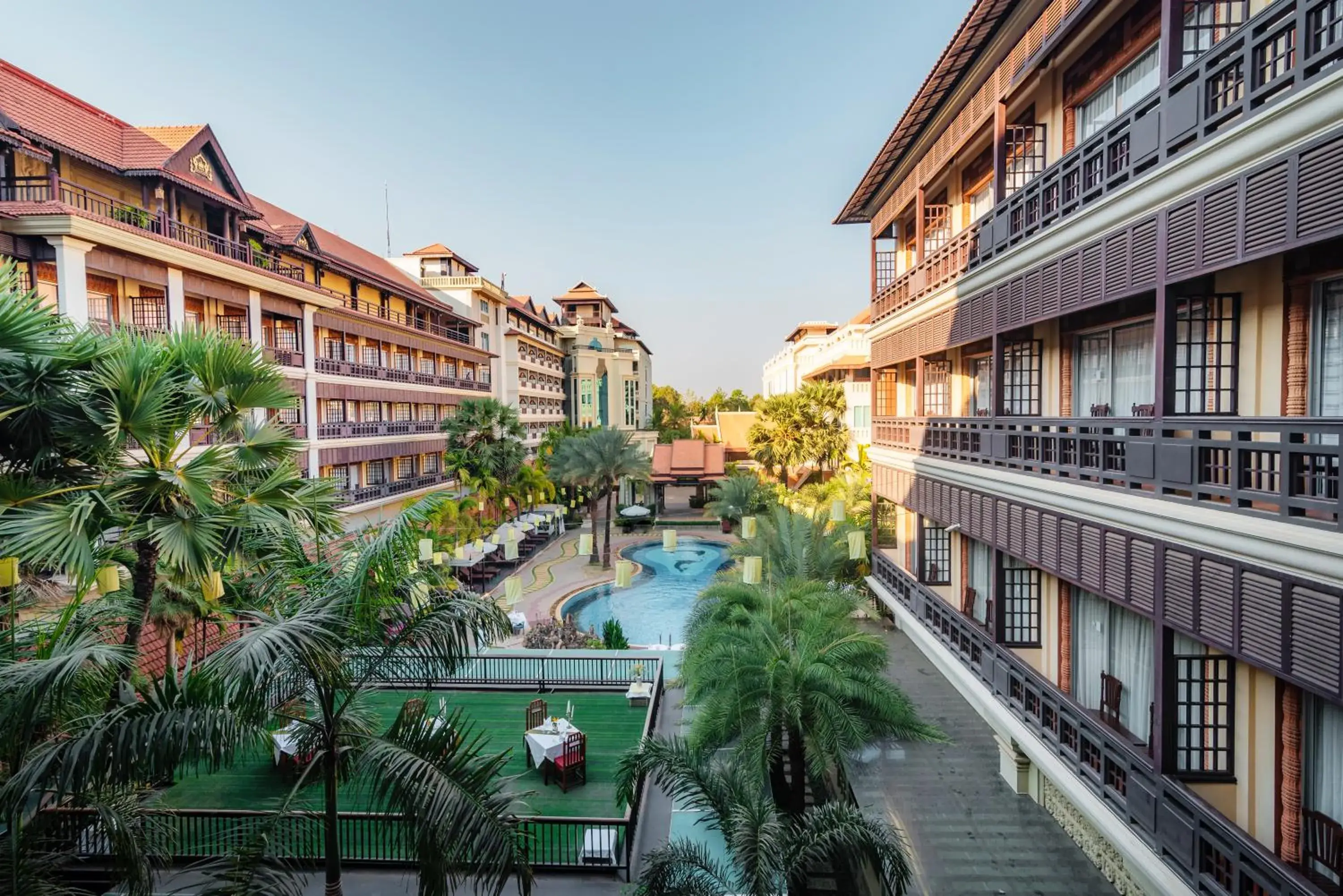 Pool View in Empress Angkor Resort & Spa