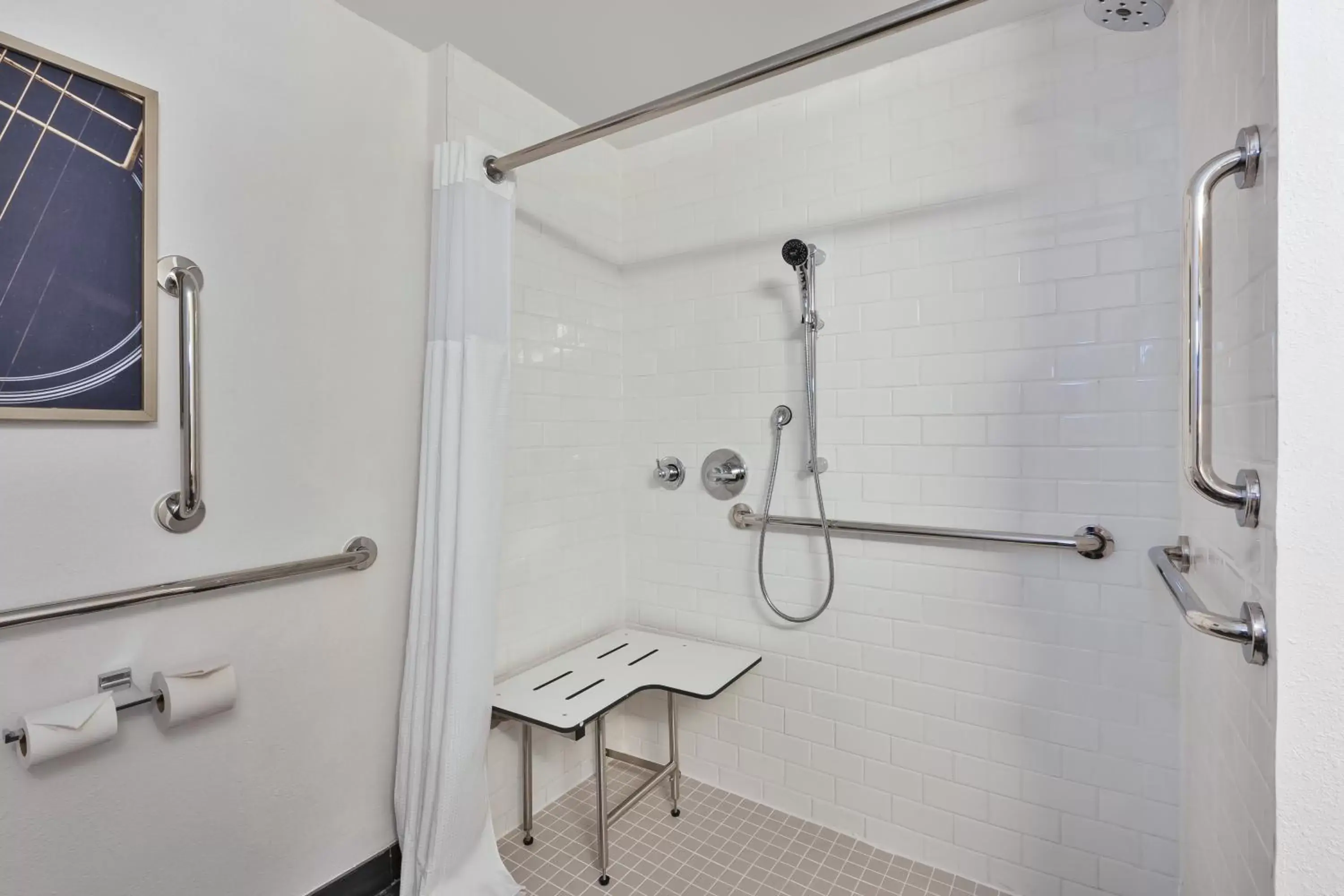 King Room with Roll-In Shower - Disability Access in Hotel Indigo Detroit Downtown, an IHG Hotel