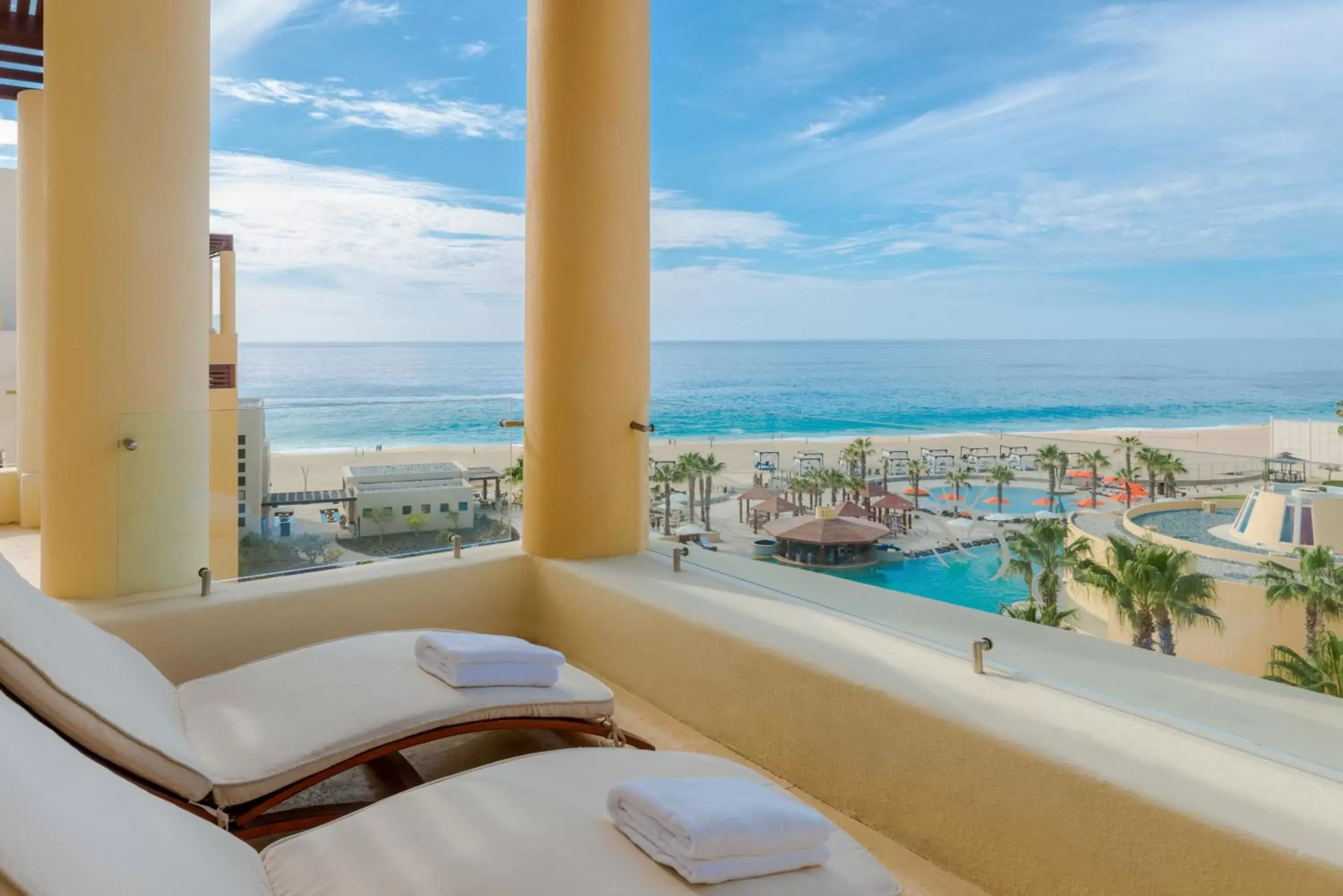 Balcony/Terrace, Pool View in Pueblo Bonito Pacifica Golf & Spa Resort - All Inclusive - Adults Only