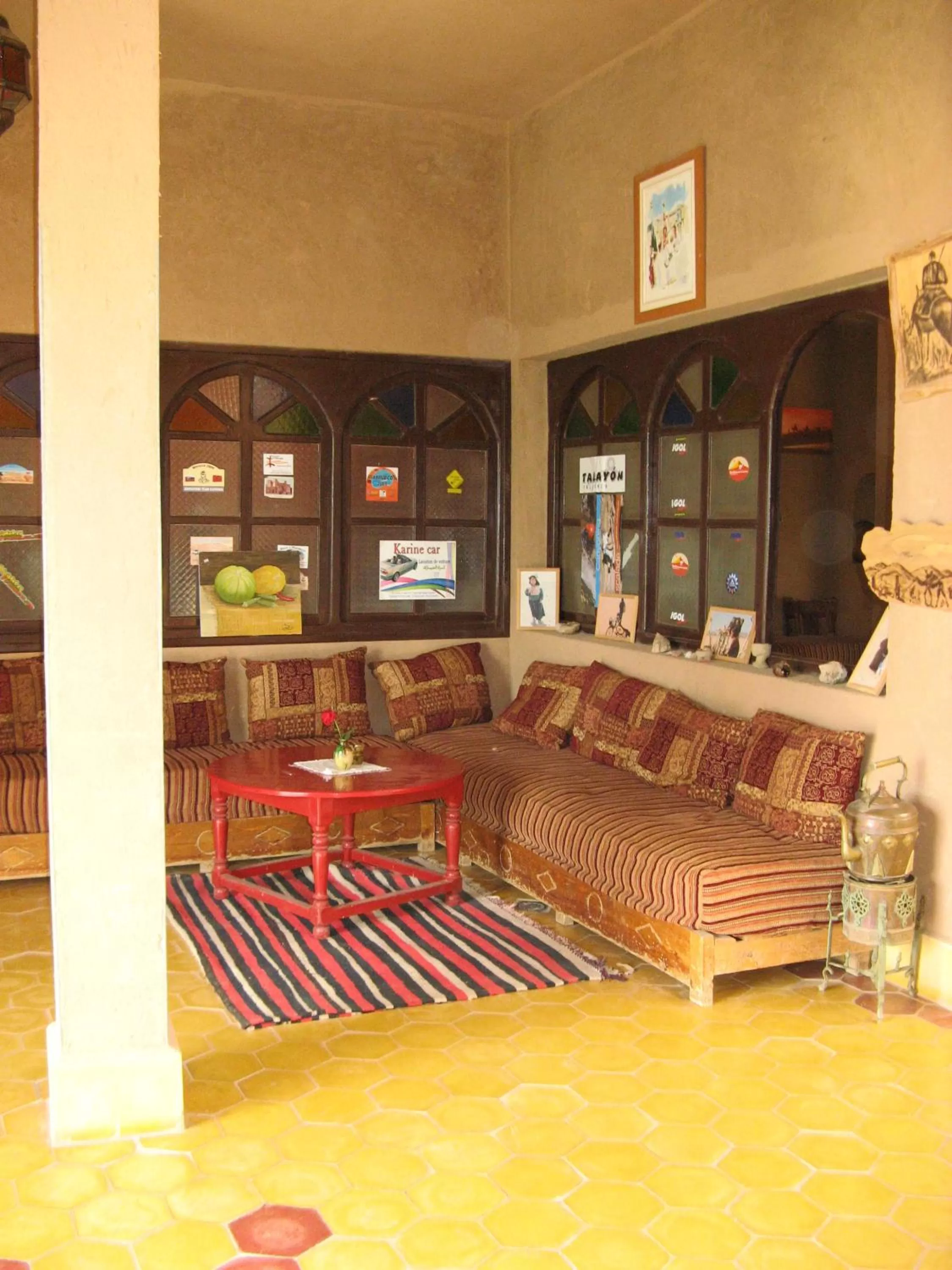 Lobby or reception in Auberge Tinit