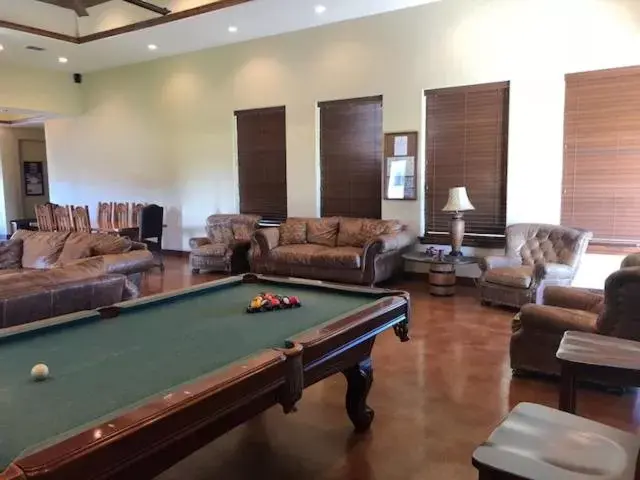 Billiards in Flying L Ranch Resort