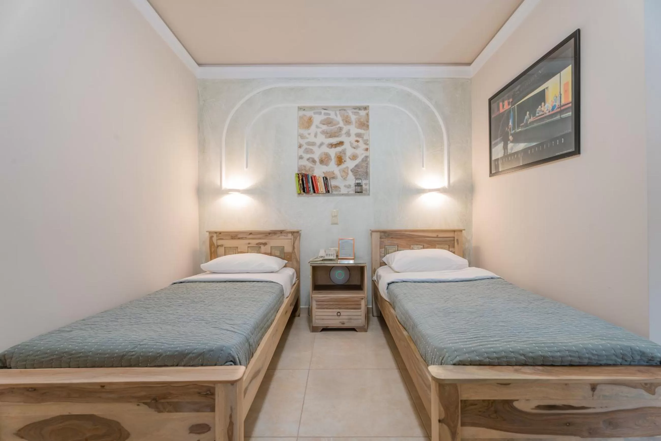 Bed in The Stone Manor , Noho boutique hotel Thissio