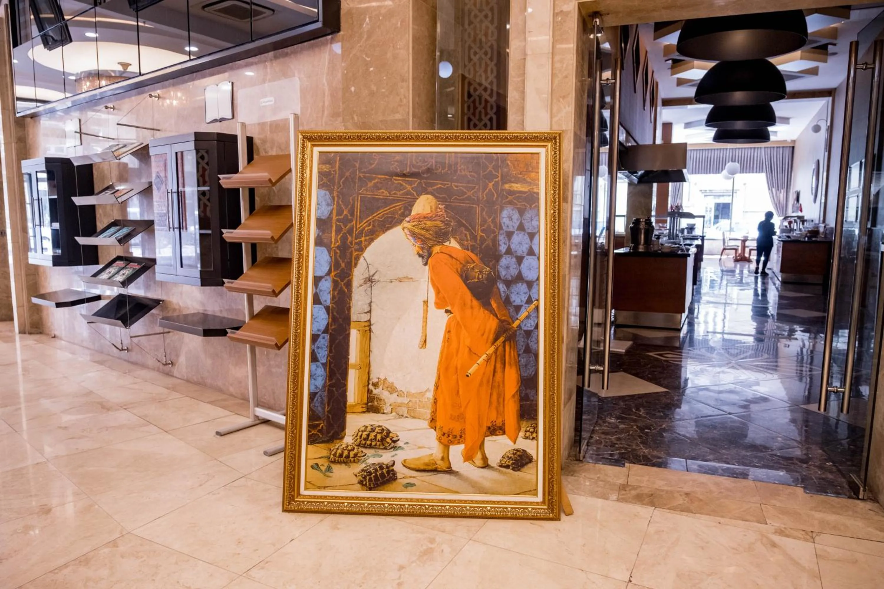 Decorative detail in Selçuk Hotel