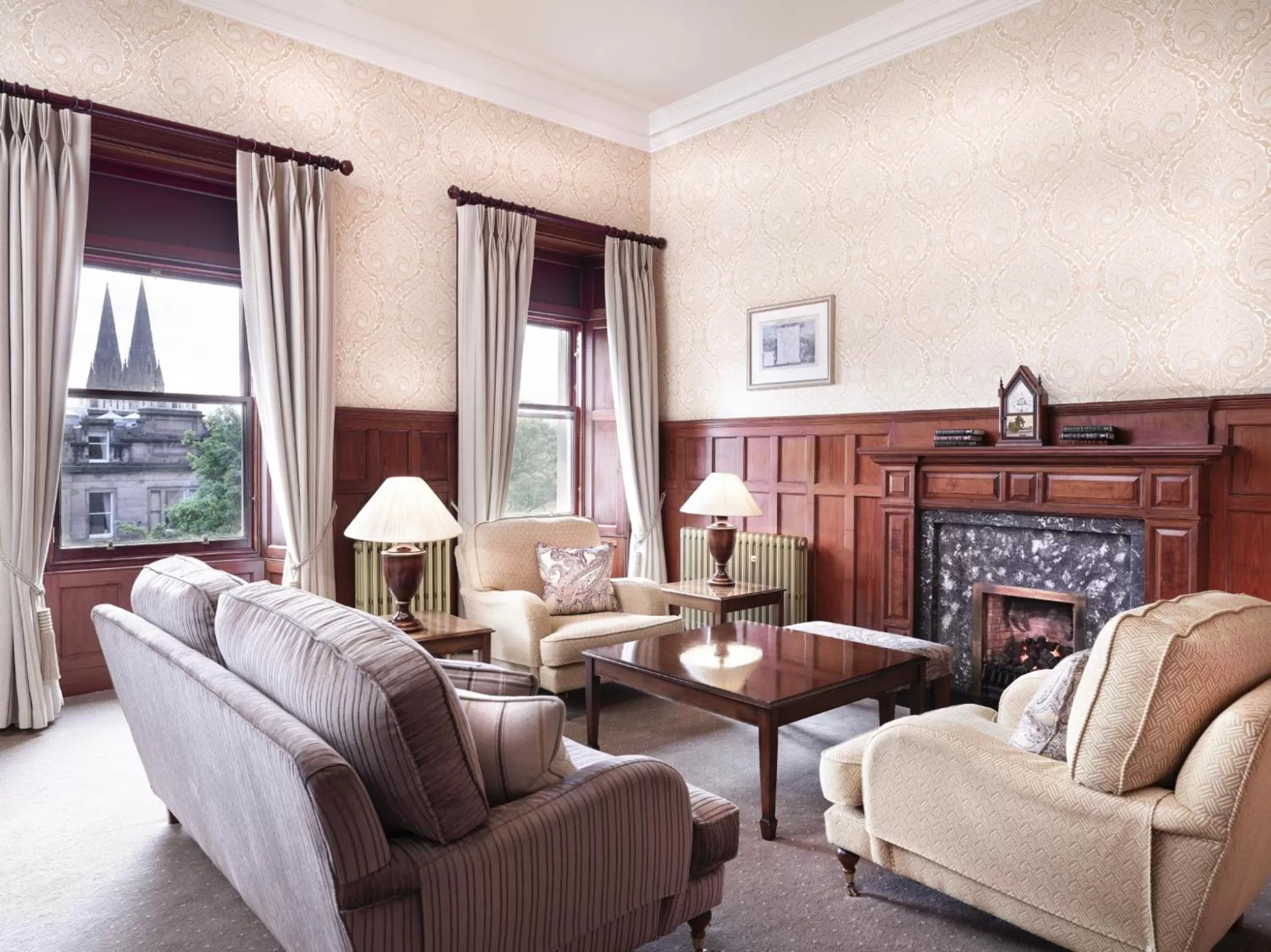 Living room in Hapimag Resort Edinburgh