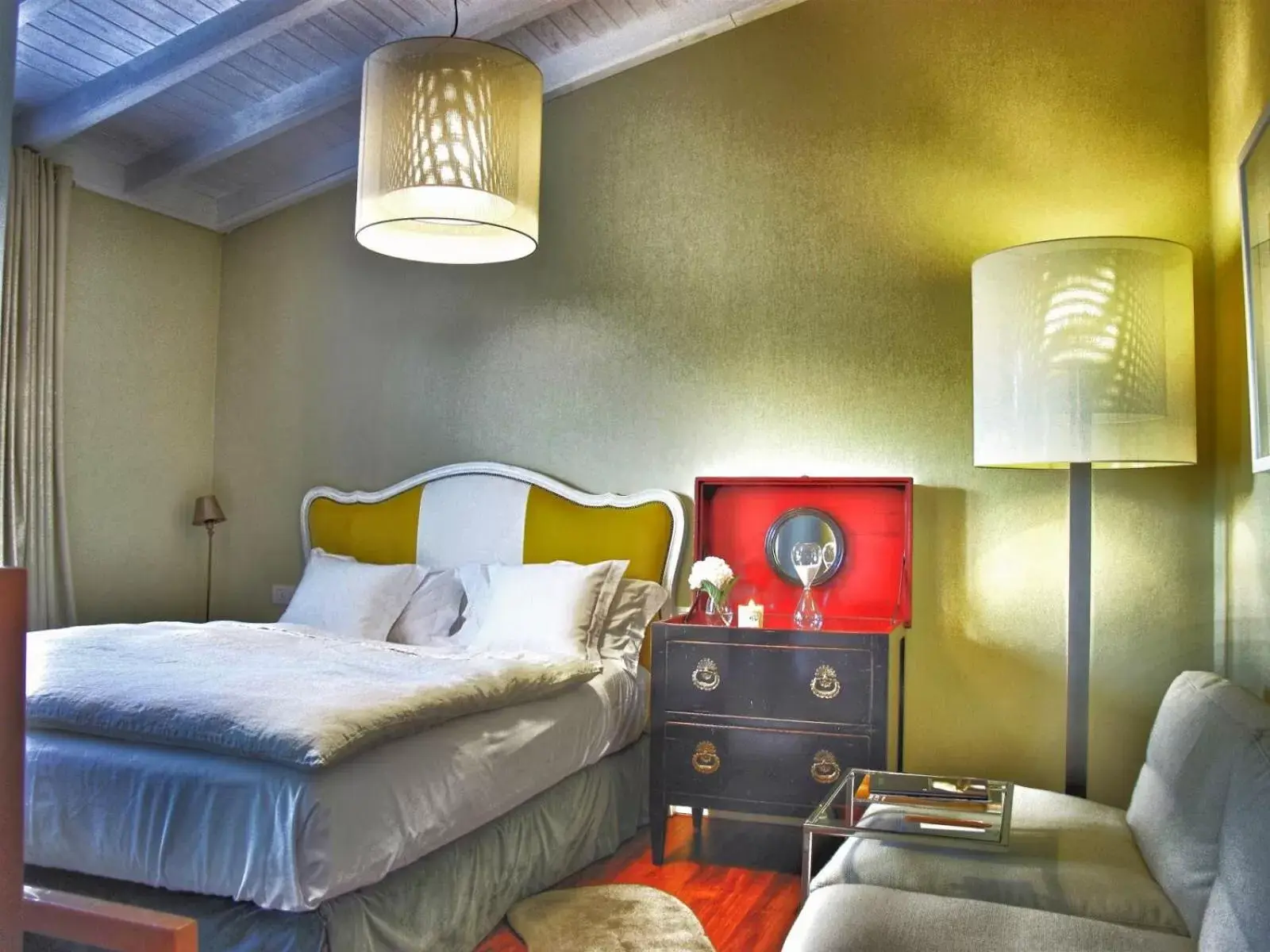 Bedroom, Bed in Enoturismo Novavila Rias Baixas Wine Design