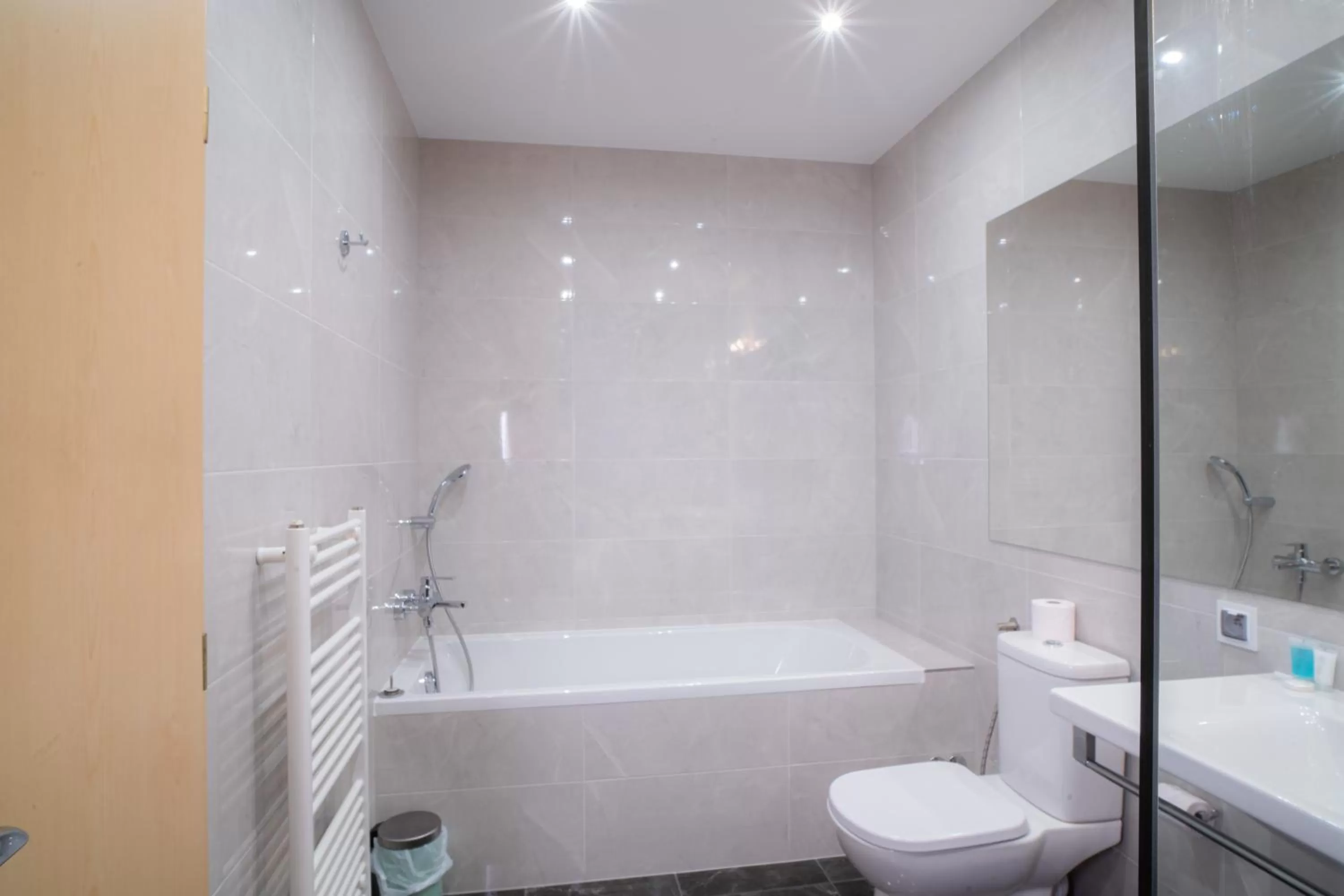 Bathroom in TeleDom Hotel