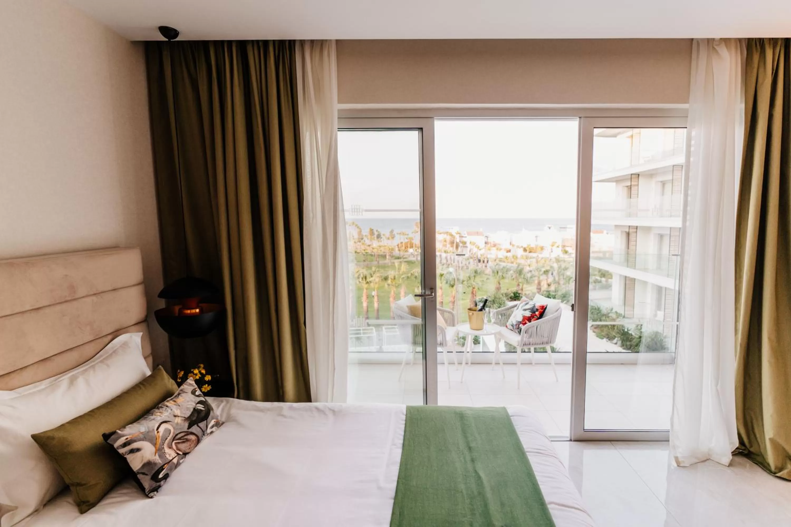 Sea view, Bed in At Herbal Boutique Hotel & Spa