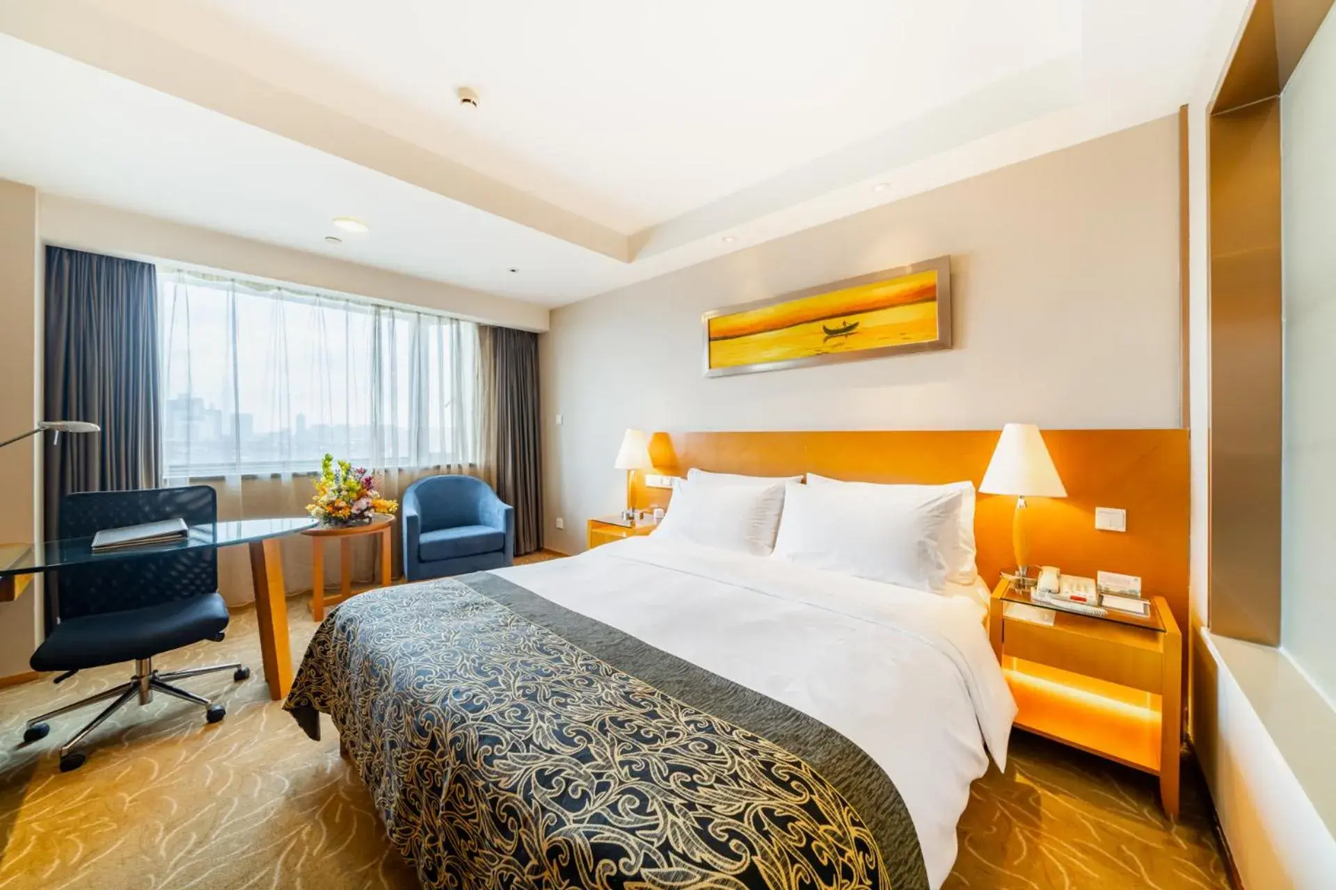 Bed in Maritim Hotel Taicang Garden