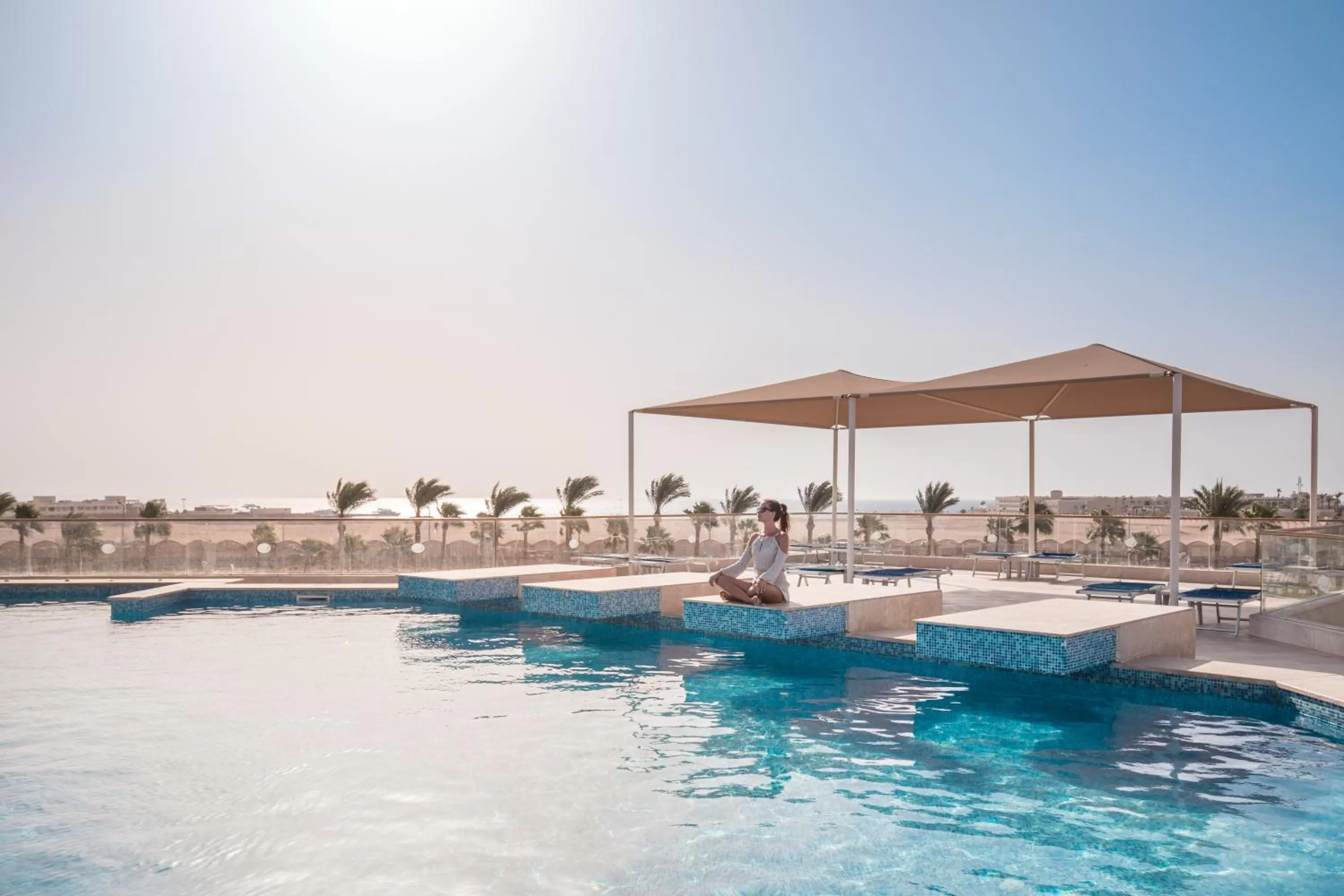 Swimming pool in Pickalbatros Aqua Vista Resort - Hurghada