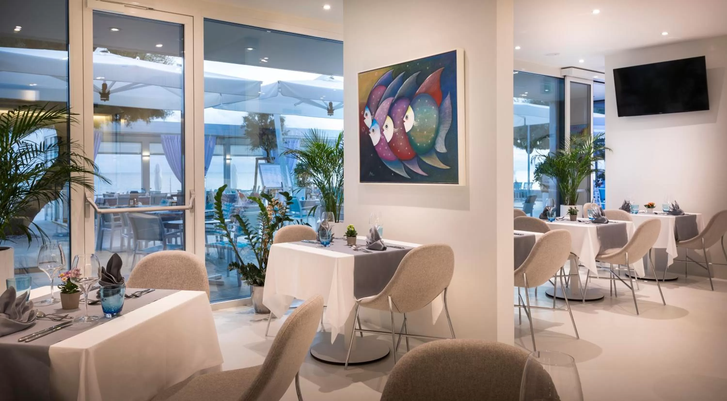 Restaurant/places to eat in RIVALMARE BEACH Boutique Hotel