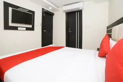 Photo of the whole room, Bed in HOTEL VEER BHUMI PALACE