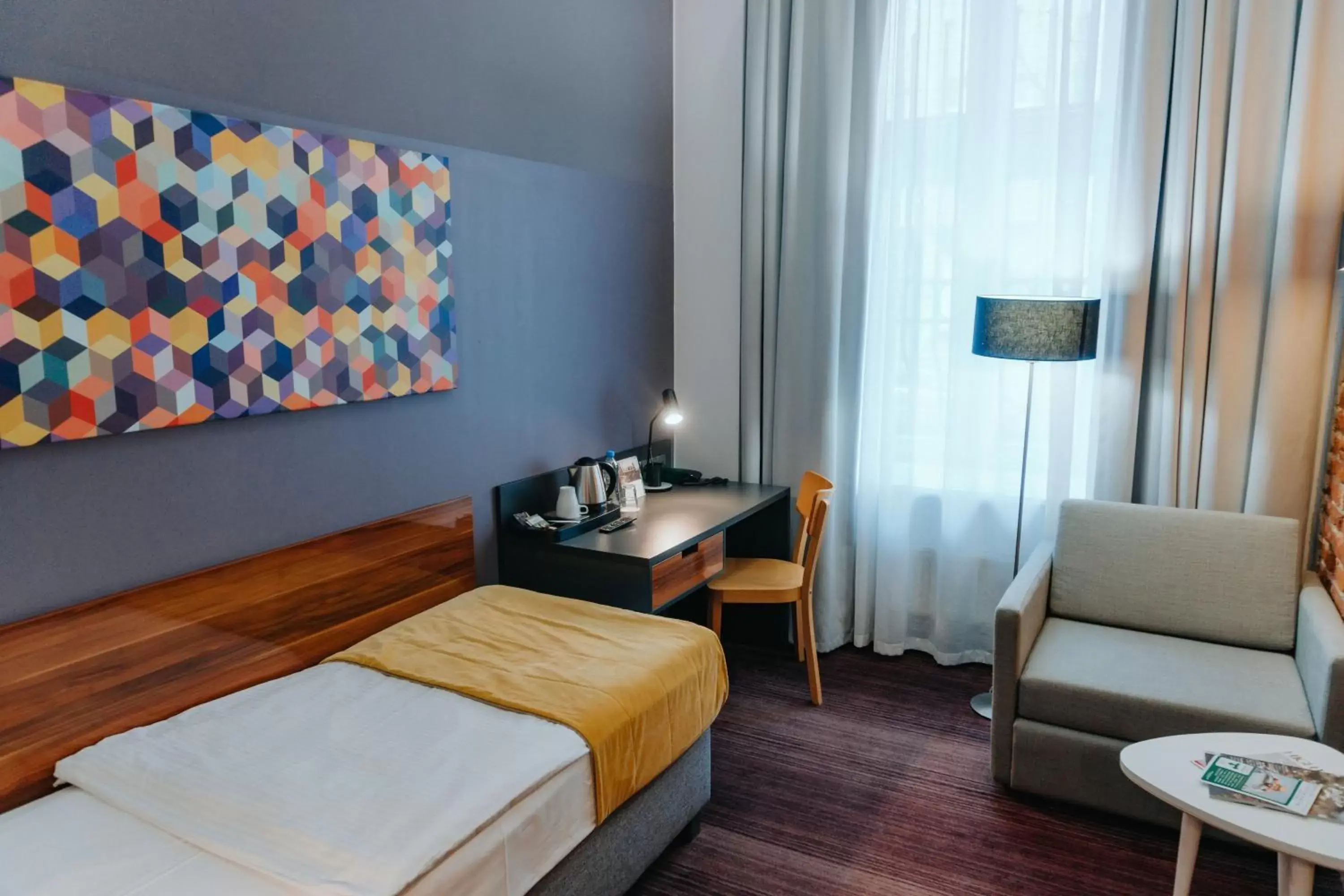 Economy Single Room in Hotel Tobaco Łódź