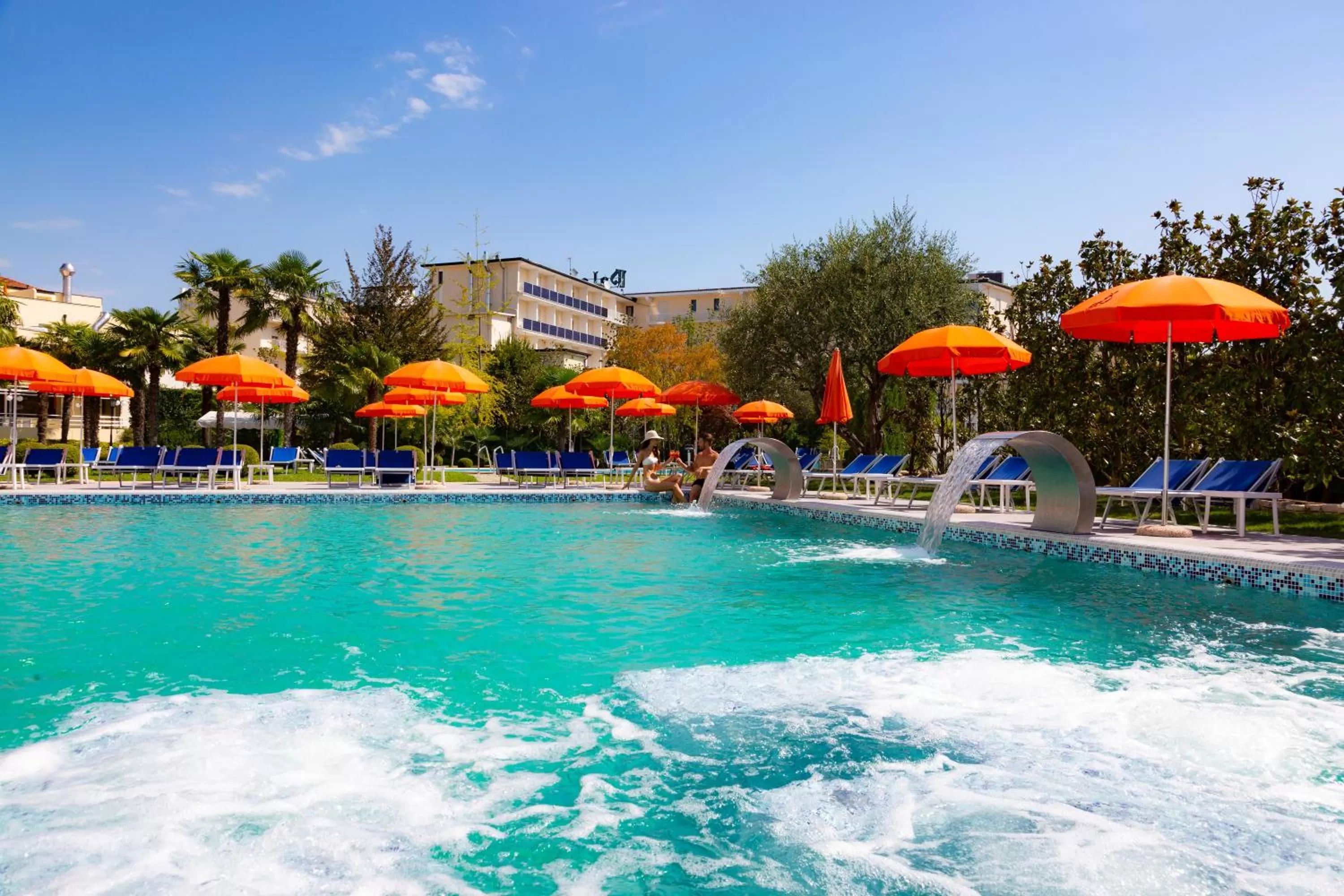 Swimming pool in Hotel Savoia Thermae & SPA