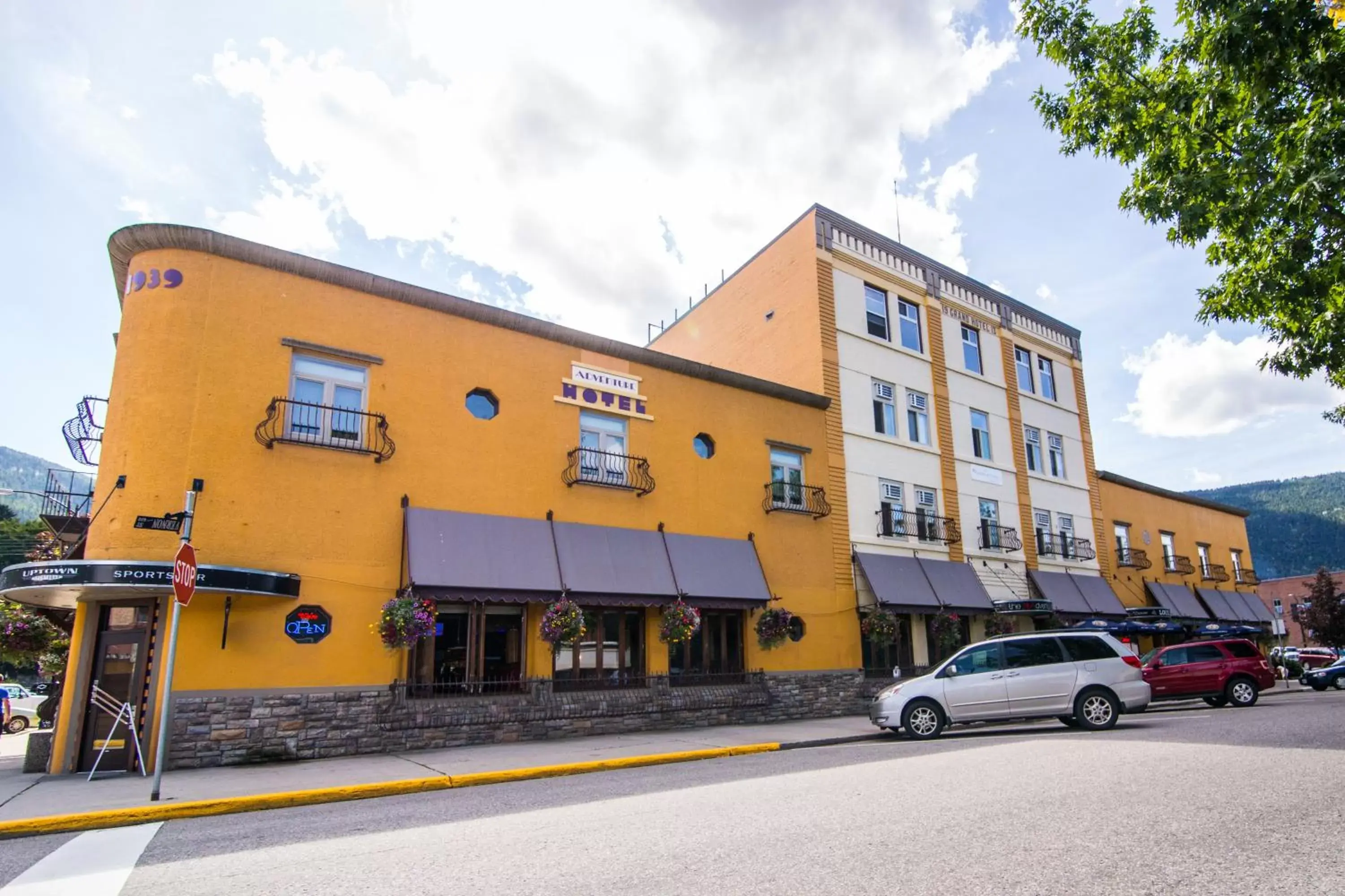 Property Building in Adventure Hotel