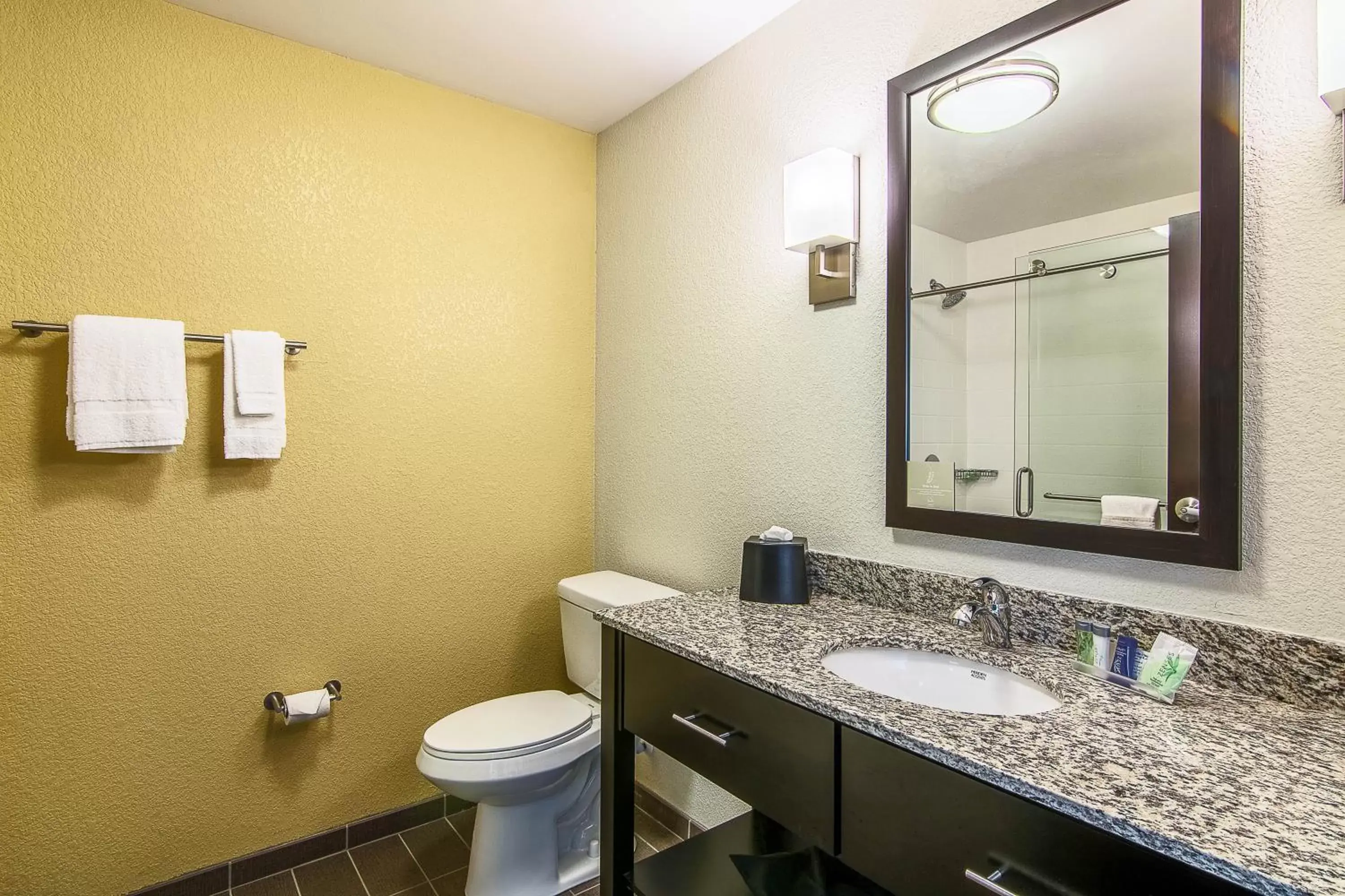 Bathroom in Sleep Inn & Suites West-Near Medical Center