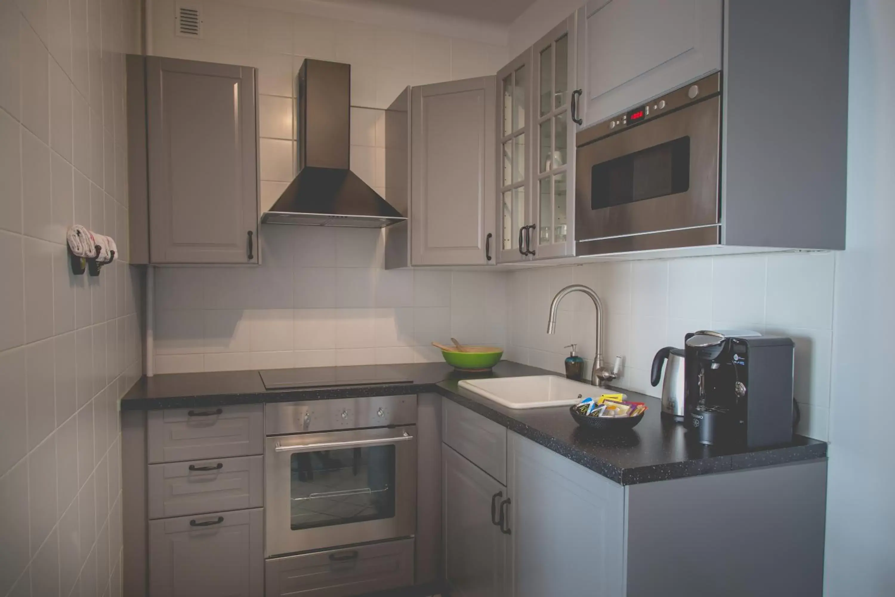 Kitchen/Kitchenette in Hotel Mon Repos