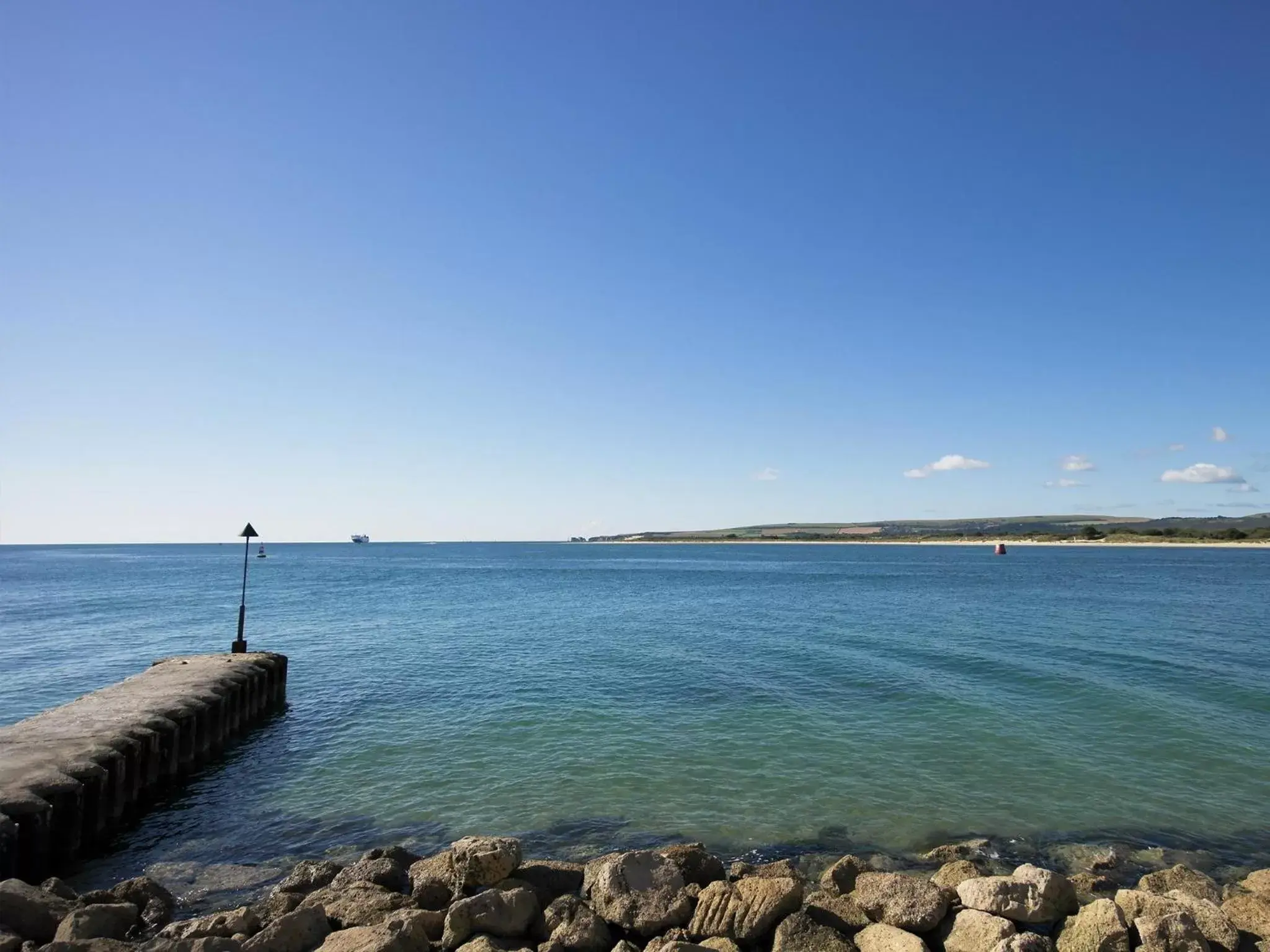 Sea view in The Haven Hotel