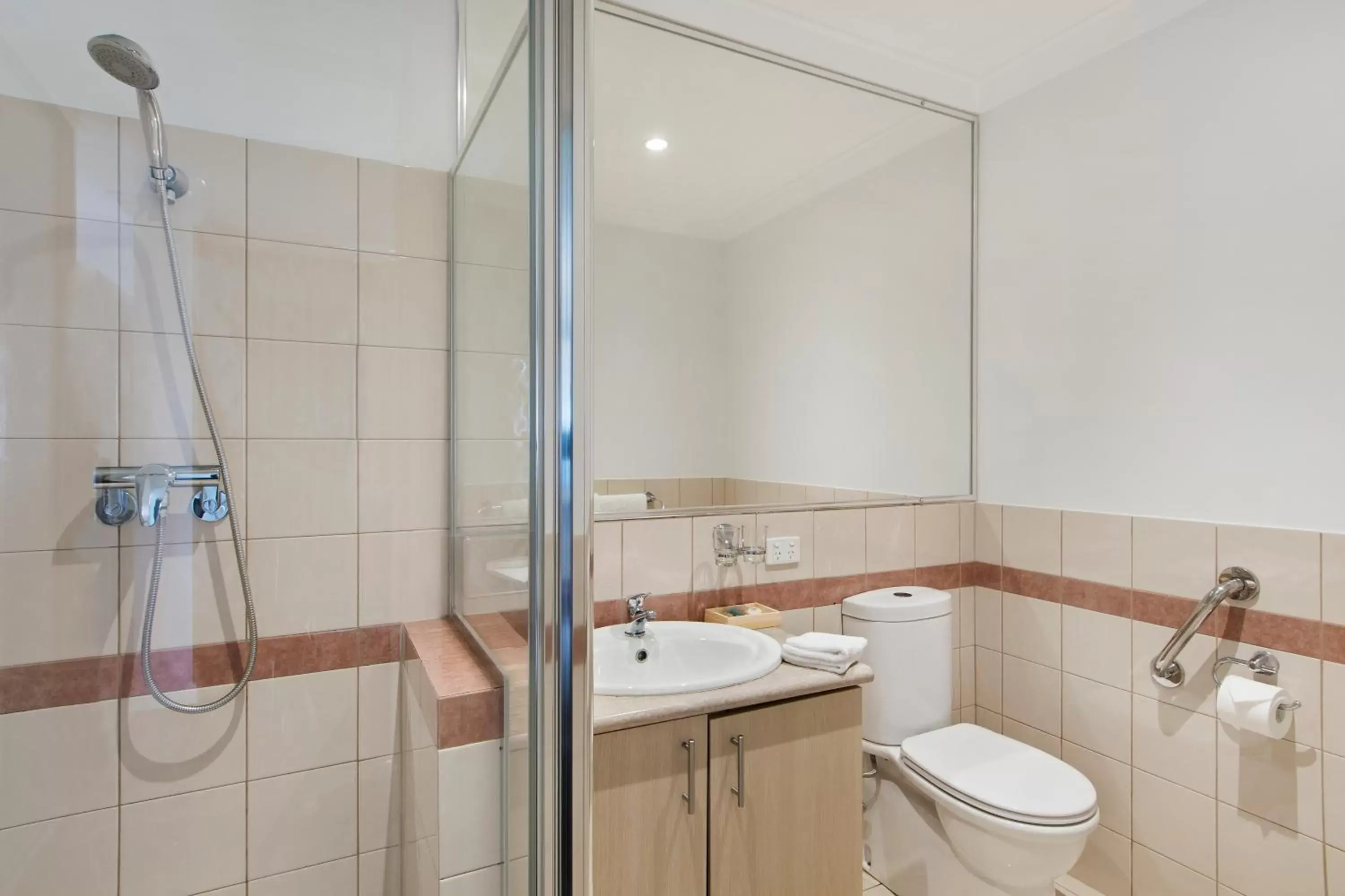 Bathroom in The Peninsula Riverside Serviced Apartments