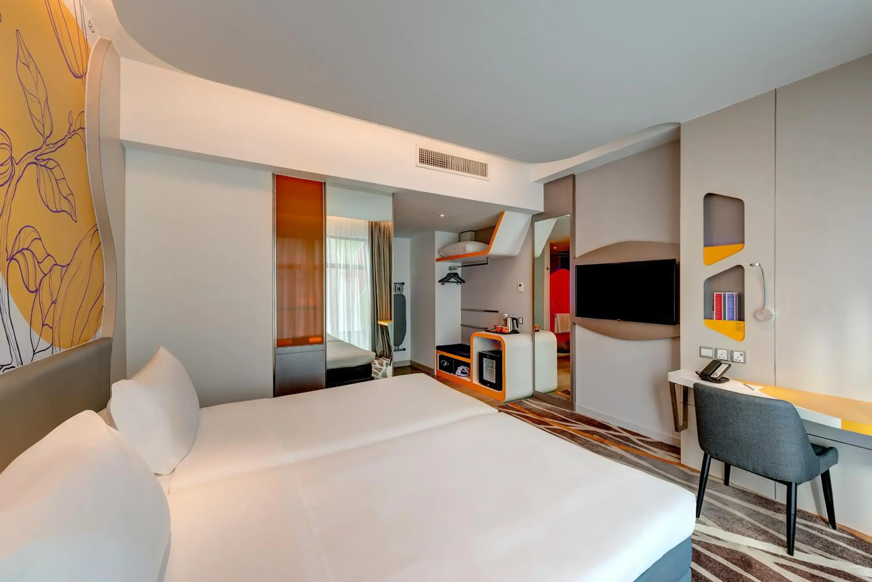 Bed in ibis Styles Johor Iskandar Puteri