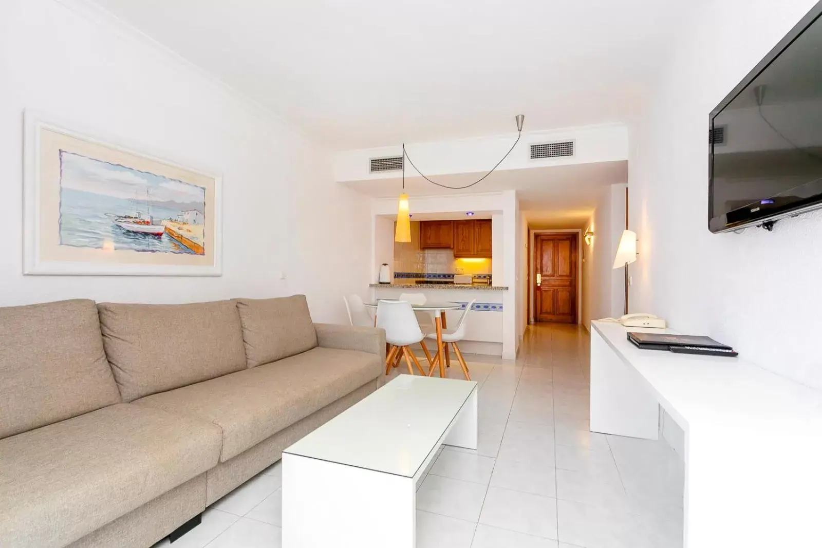 Living room, Seating Area in Aparthotel Duquesa Playa