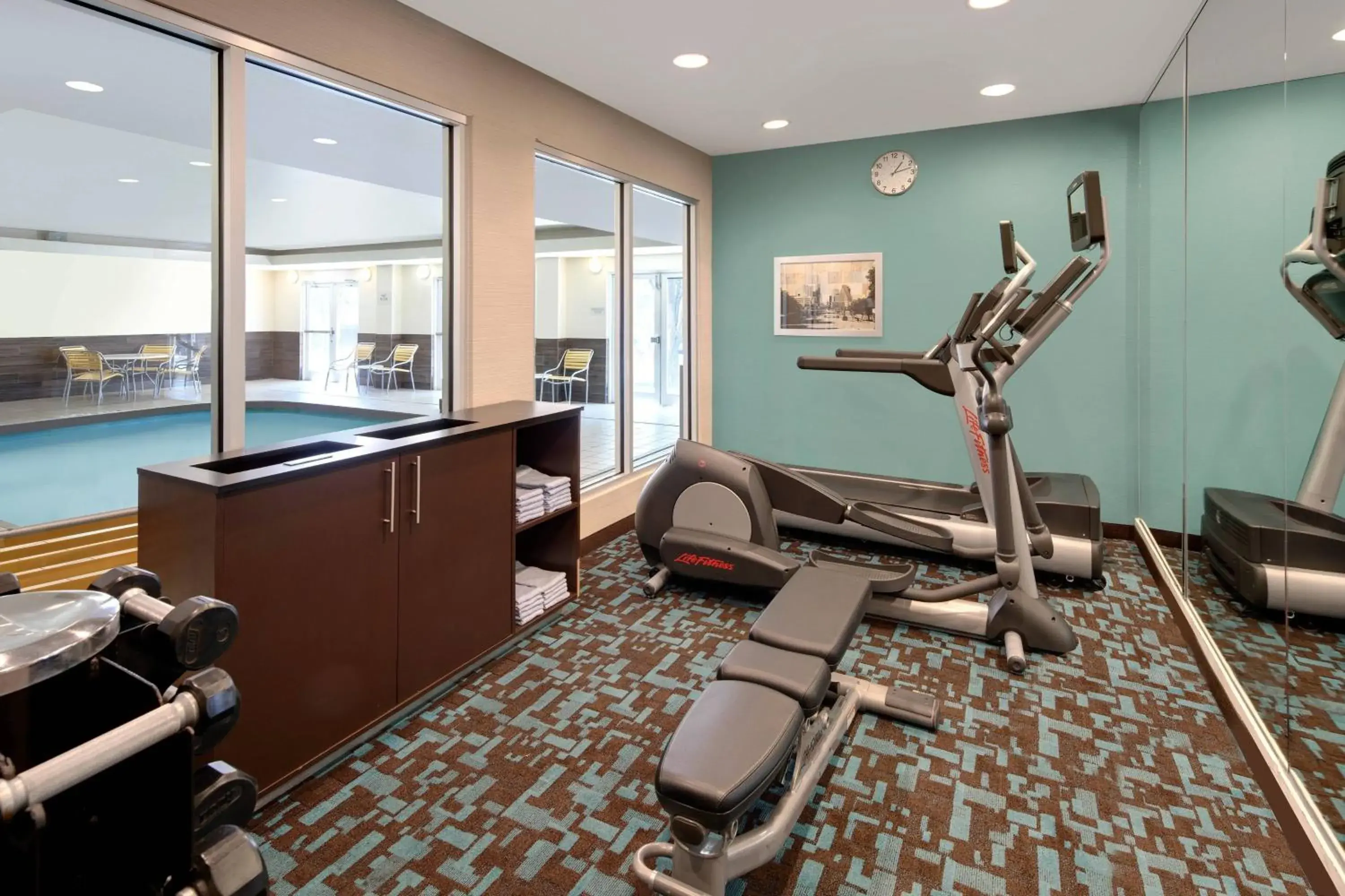 Fitness centre/facilities, Fitness Center/Facilities in Fairfield Inn & Suites Austin University Area