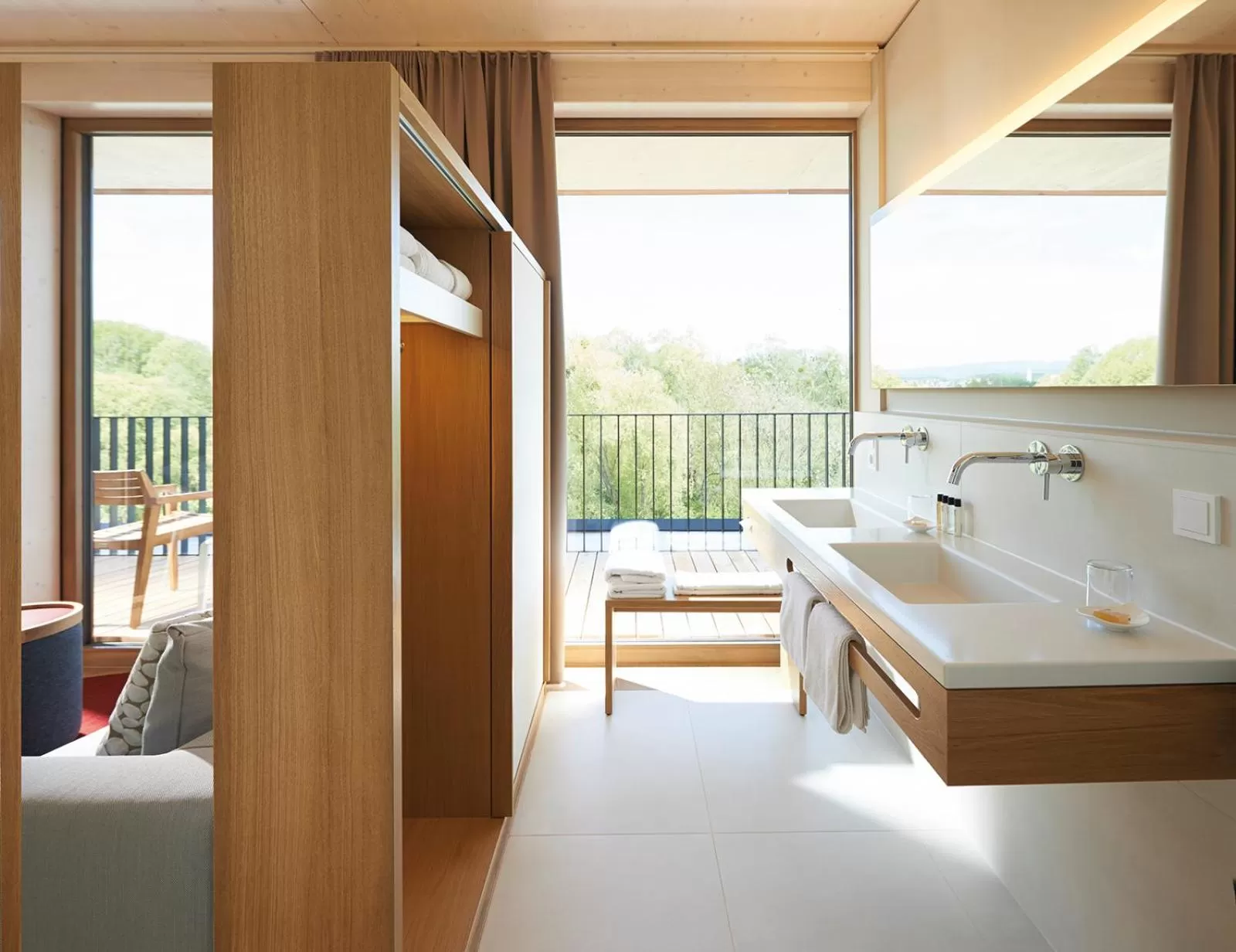 Bathroom, Bed in Hotel Bora HotSpaResort