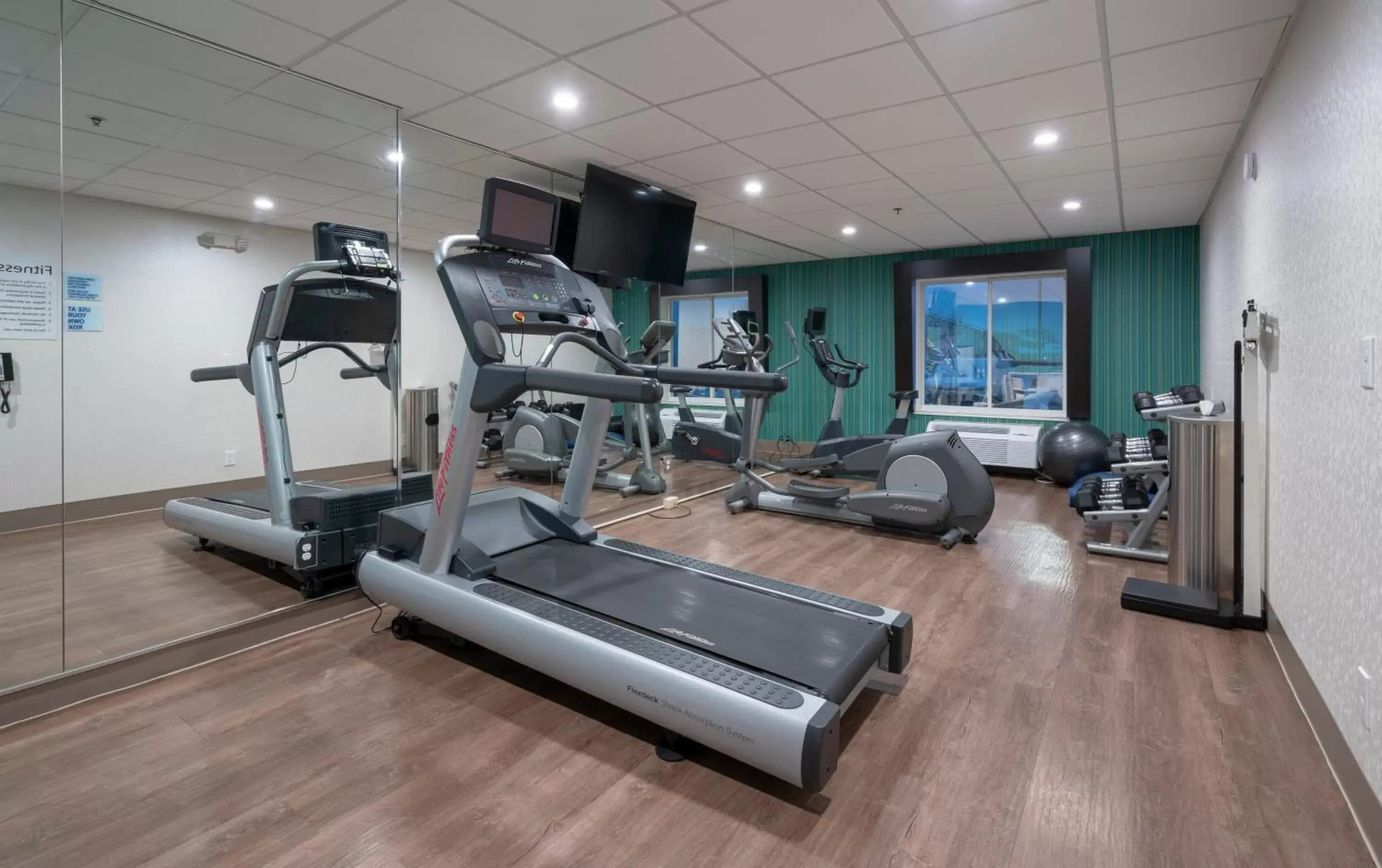 Spa and wellness centre/facilities, Fitness Center/Facilities in Holiday Inn Express Hotel & Suites Coon Rapids - Blaine Area, an IHG Hotel
