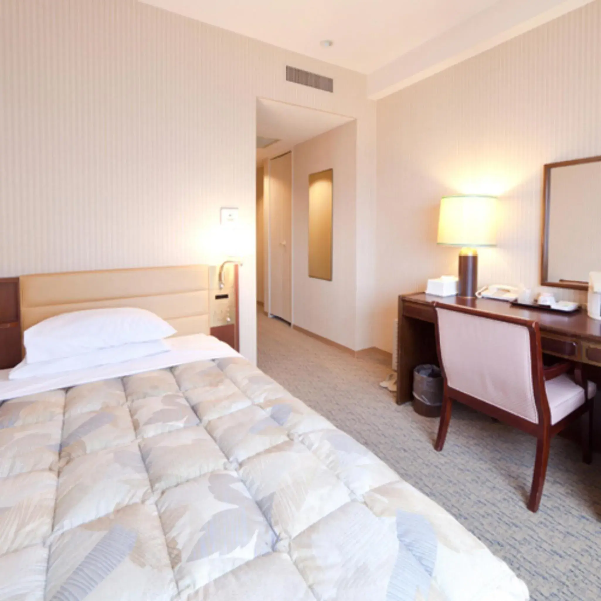 Photo of the whole room, Bed in Hotel Grand Terrace Toyama