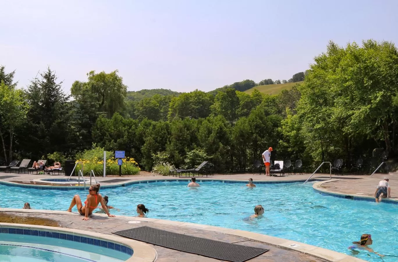 Swimming pool in Boyne Mountain