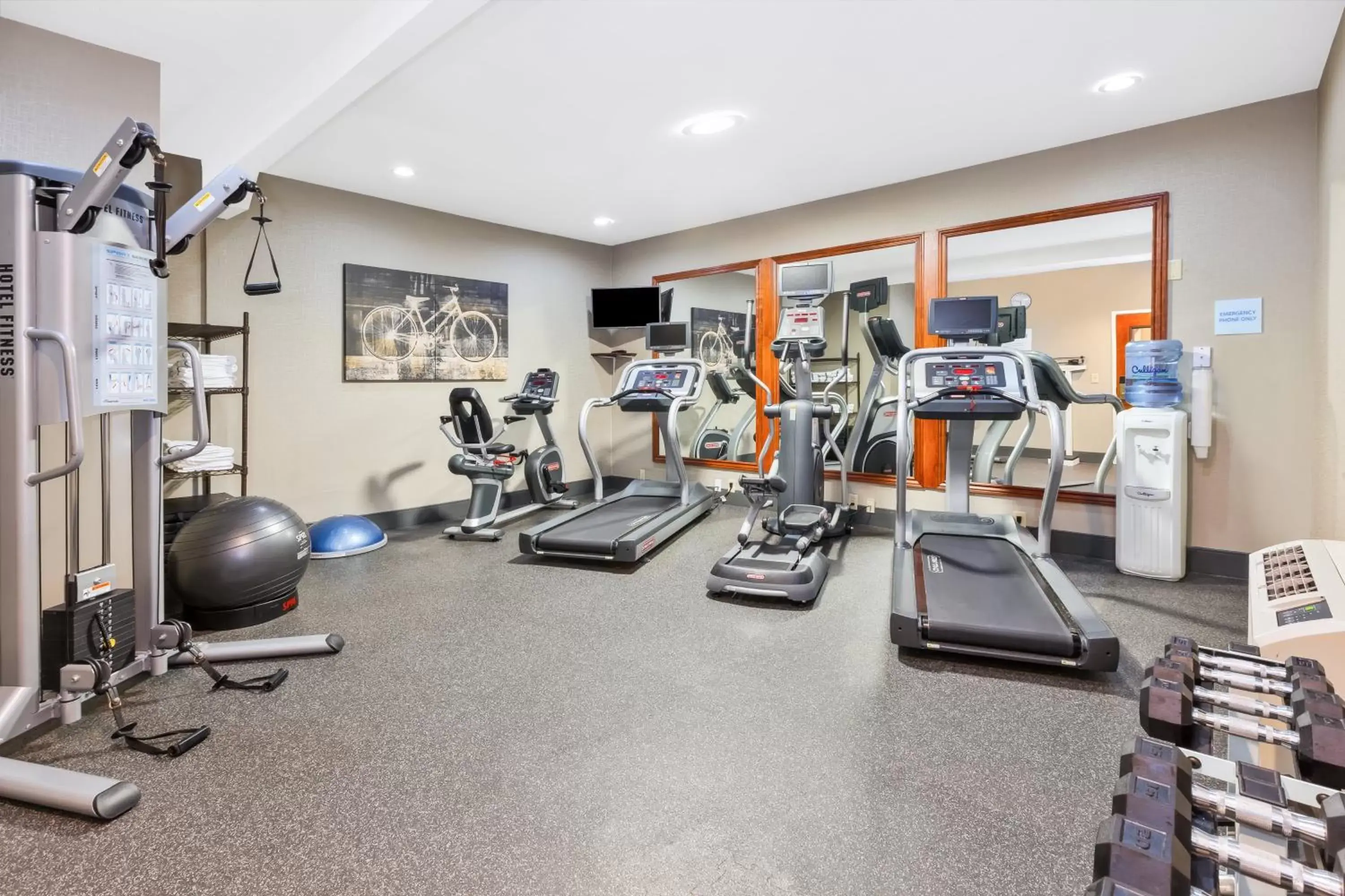 Fitness centre/facilities, Fitness Center/Facilities in Holiday Inn Express & Suites Carmel North – Westfield, an IHG Hotel