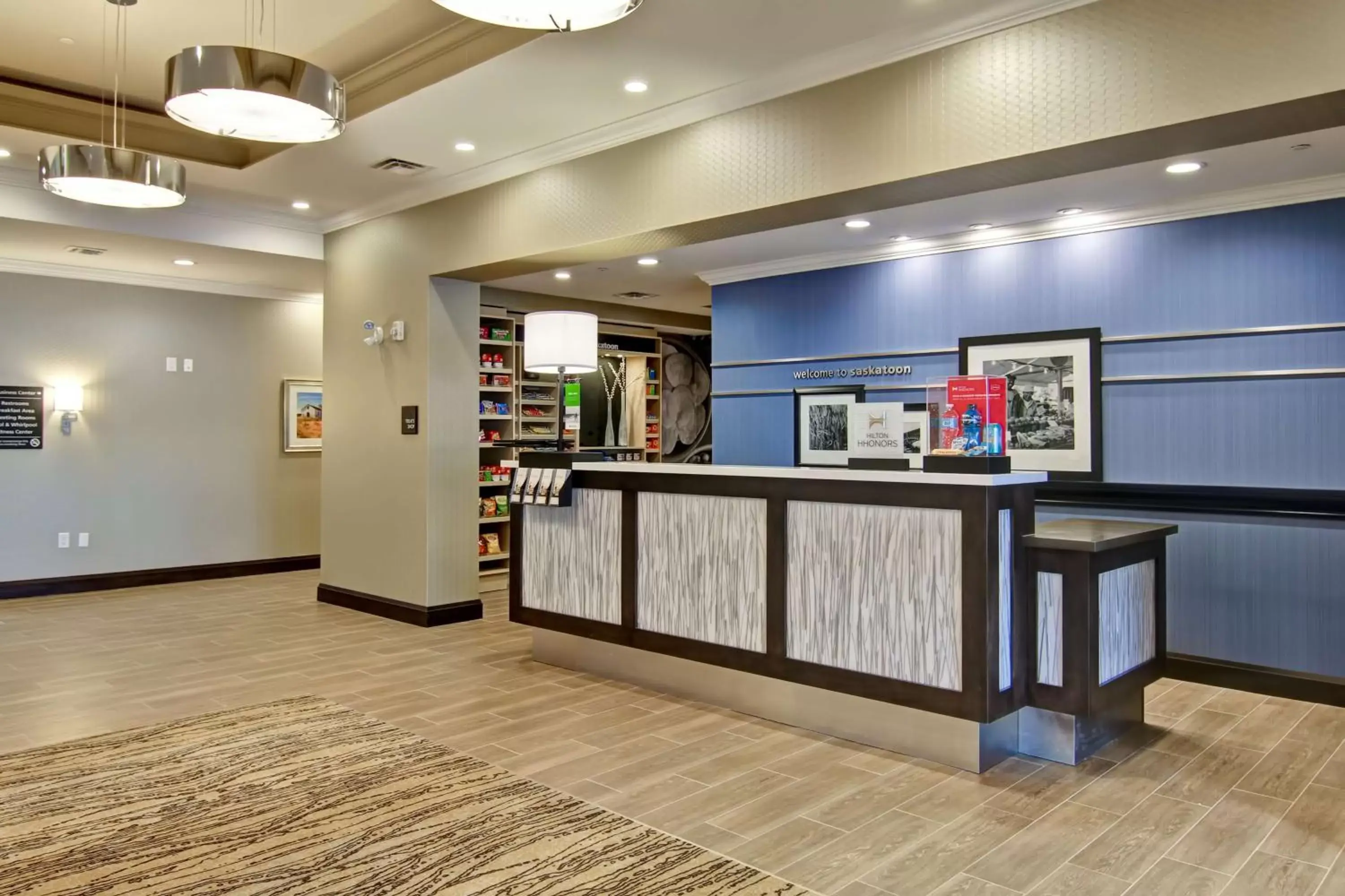 Lobby or reception, Lobby/Reception in Hampton Inn & Suites by Hilton Saskatoon Airport