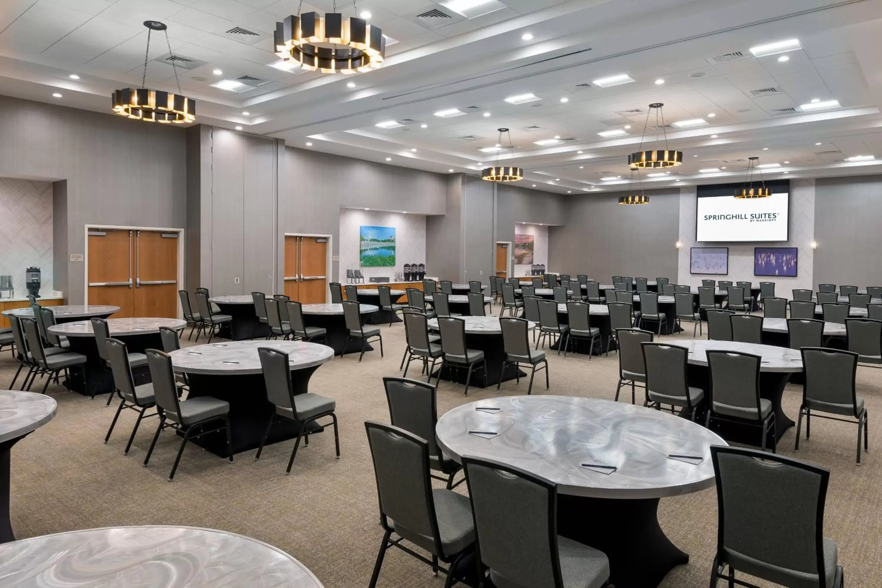 Meeting/conference room, Restaurant/Places to Eat in SpringHill Suites Lakeland