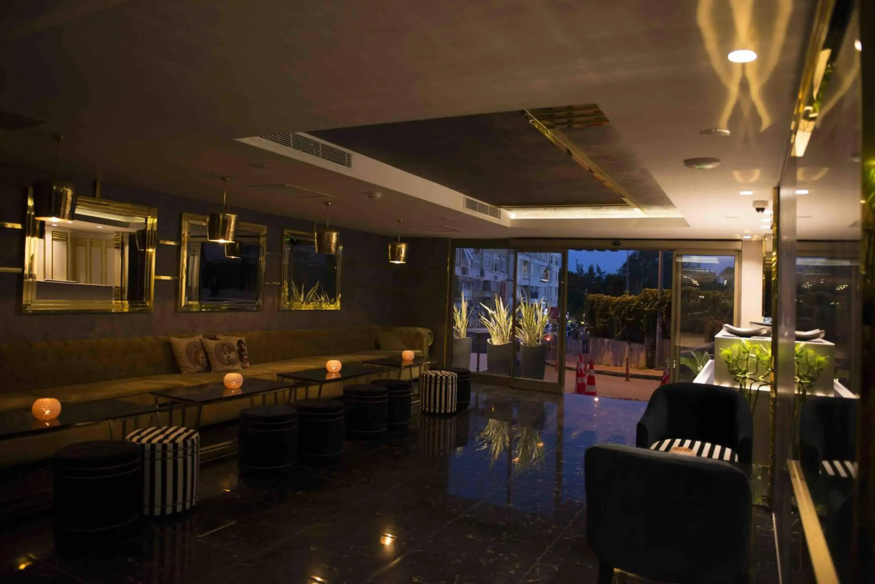 Lobby or reception, Restaurant/Places to Eat in Sky Kamer Hotel Antalya