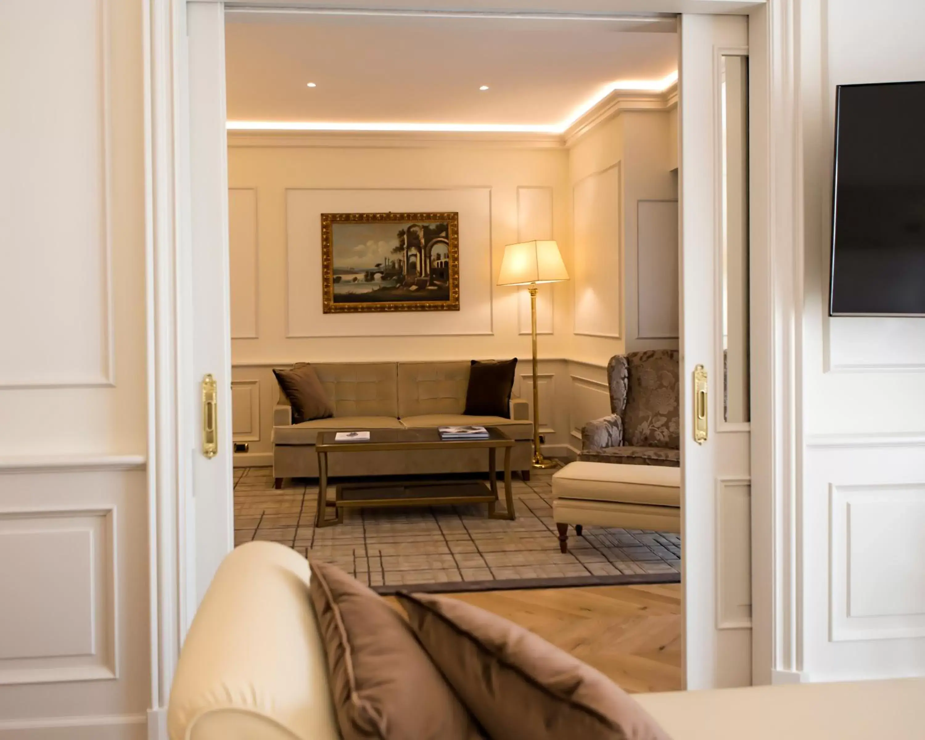 Living room, Seating Area in Parco dei Principi Grand Hotel & SPA