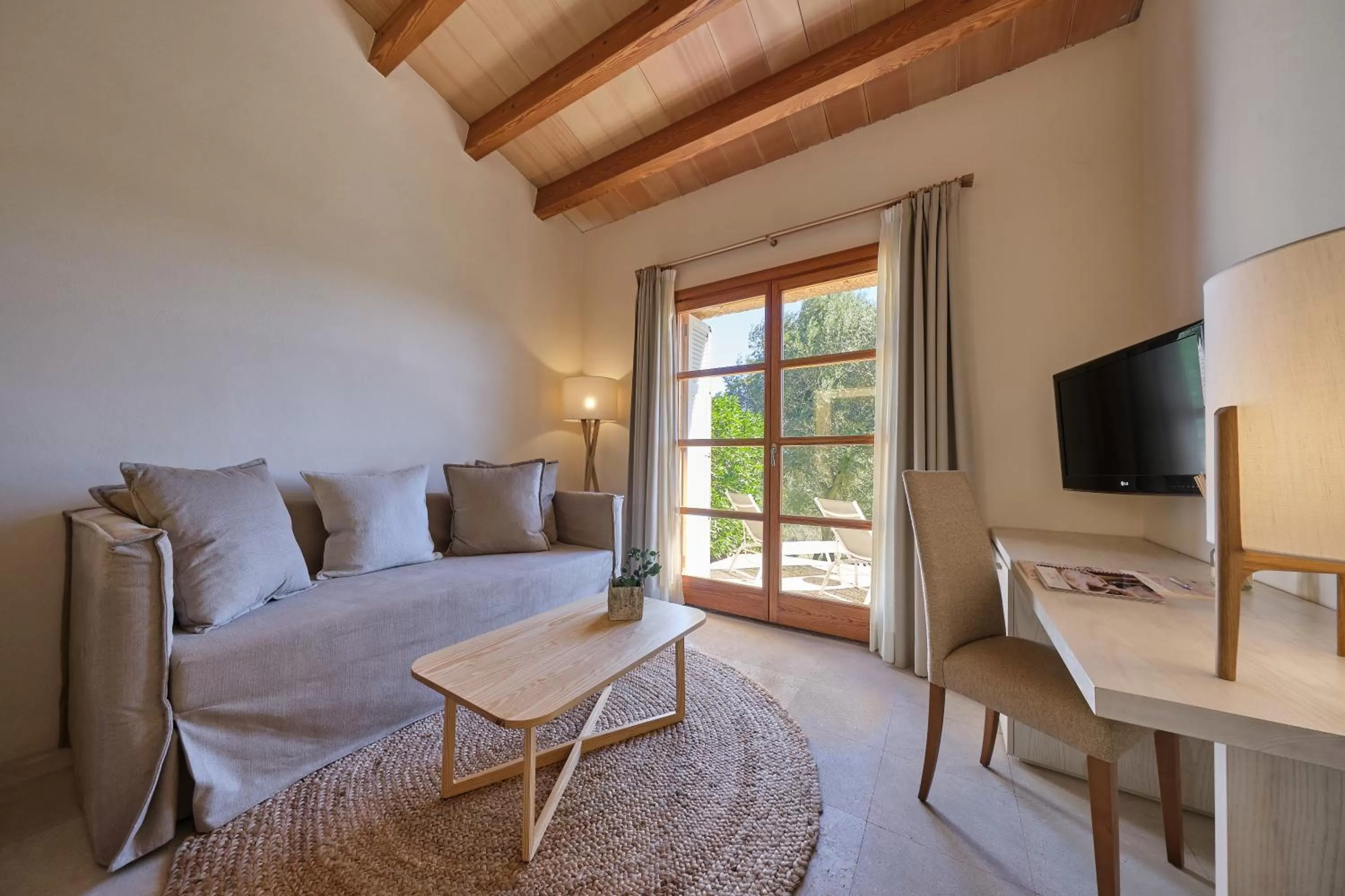 Living room, Bed in Son Penya Adults Only Petit Hotel & Spa