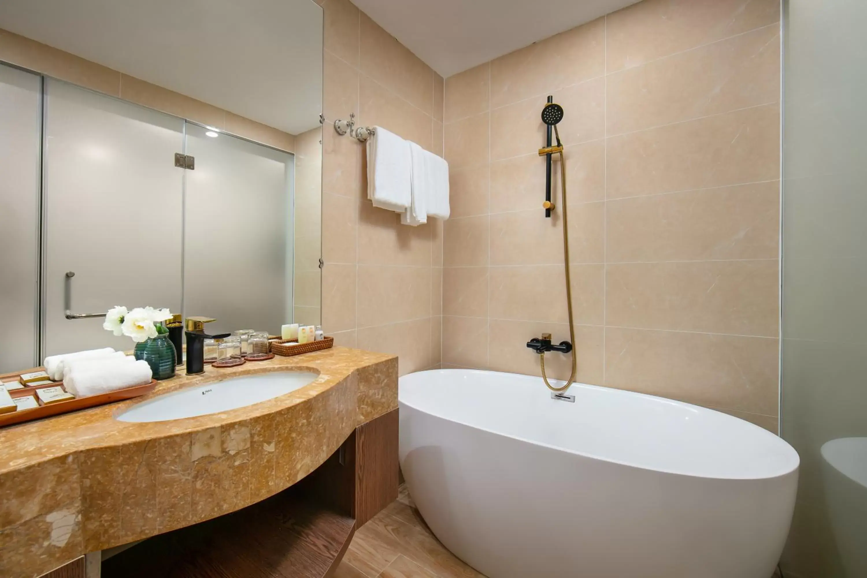 Bathroom in Nesta Hotel Saigon