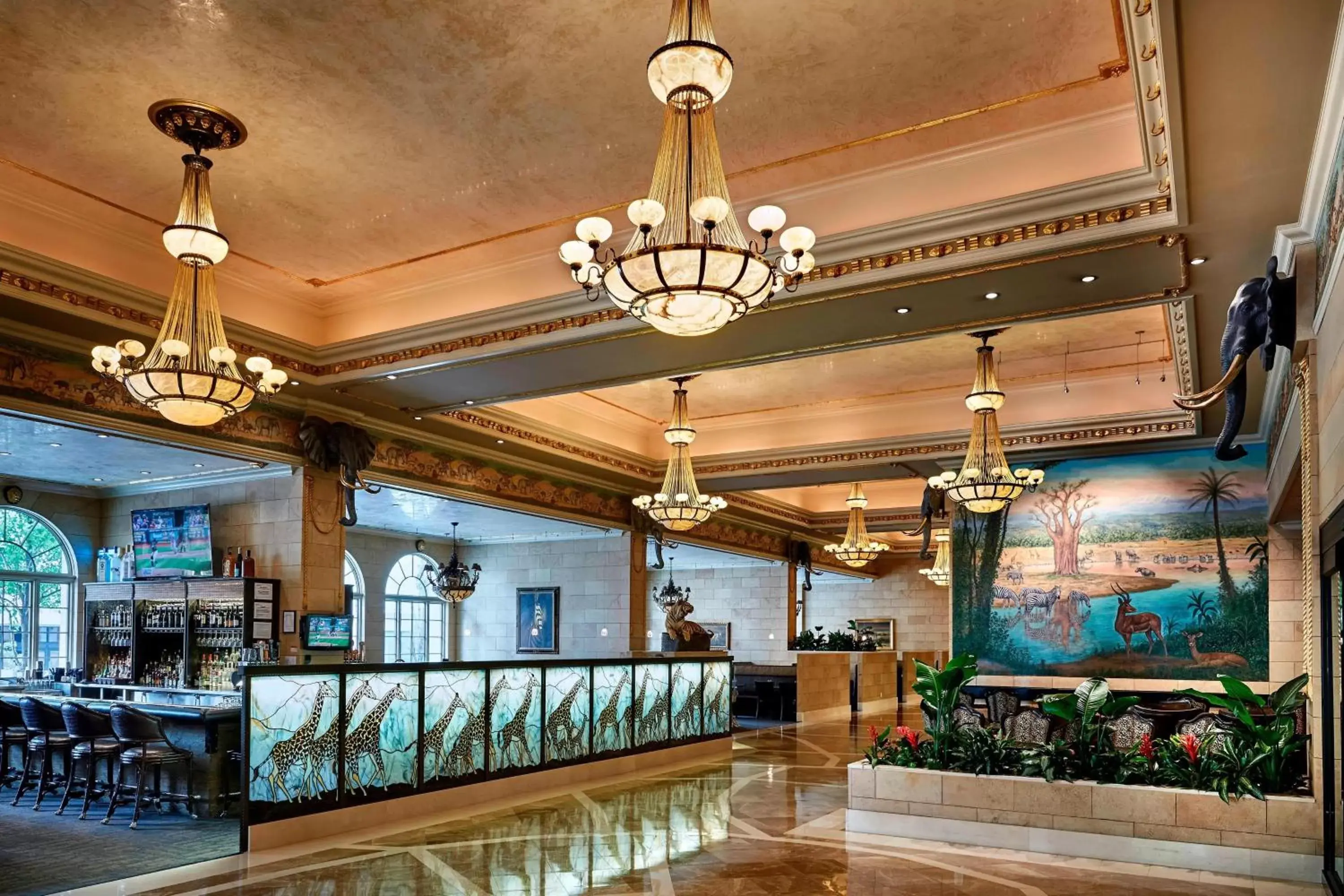 Lobby or reception in The Davenport Tower, Autograph Collection Lobby or reception in The Davenport Tower, Autograph Collection