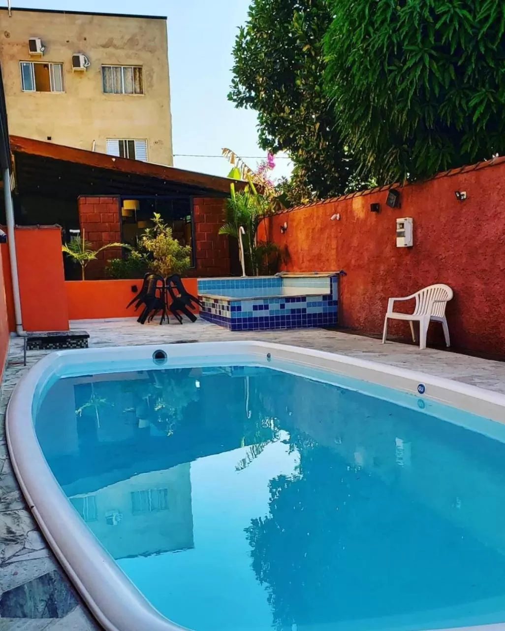 Swimming pool in Hotel Buriti Itupeva