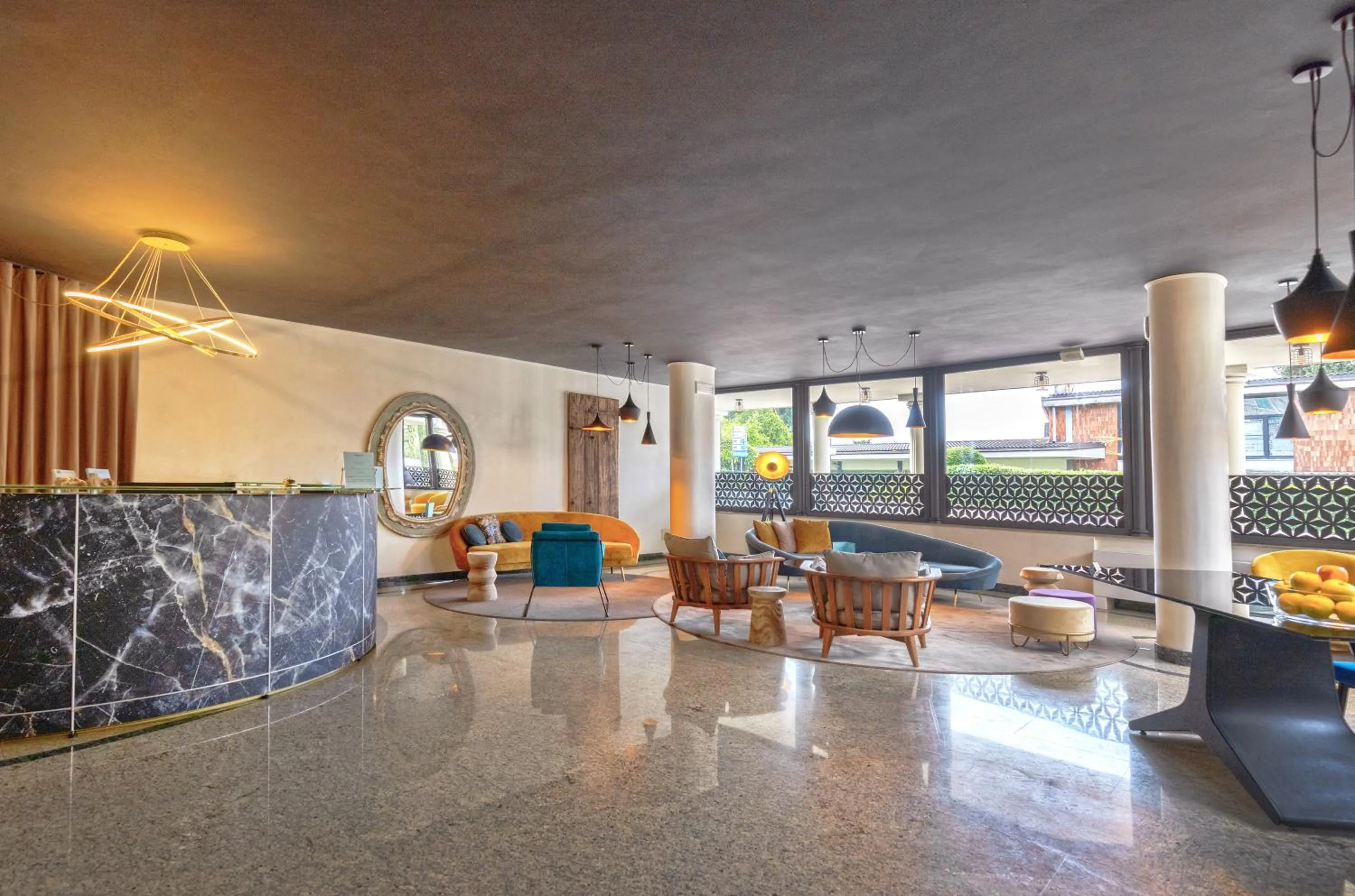 Lobby or reception in Mefuta Hotel