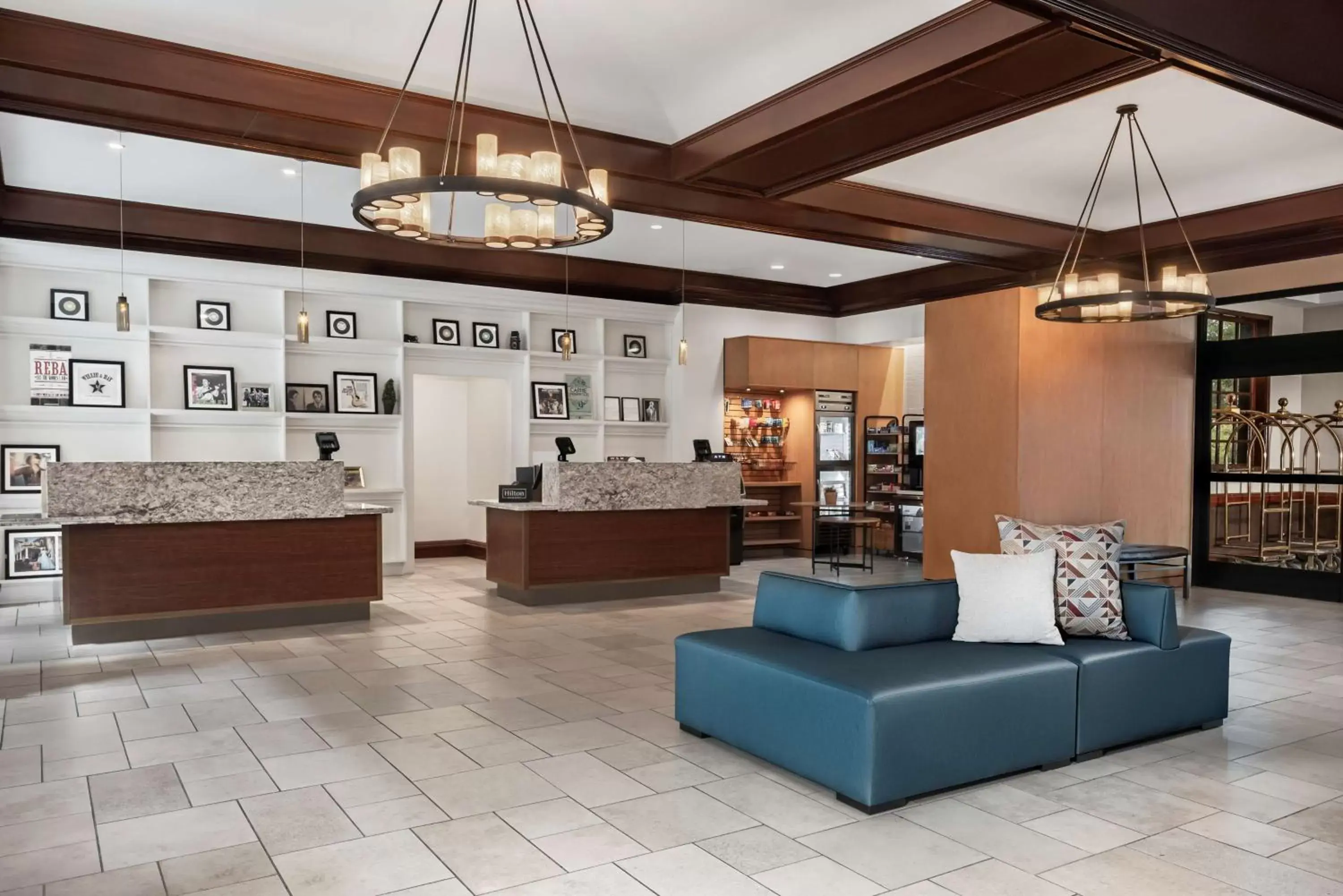 Lobby or reception, Lobby/Reception in Embassy Suites by Hilton Nashville Airport