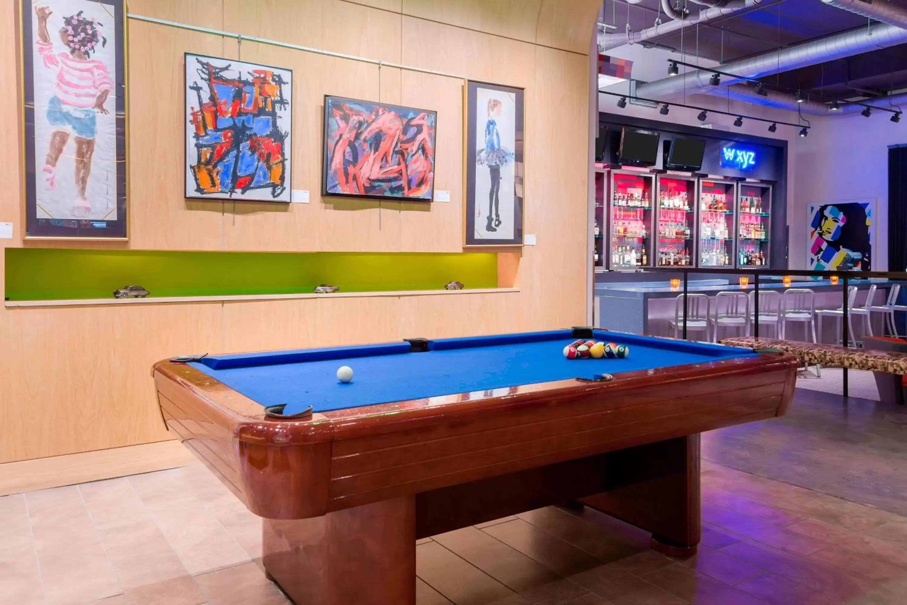 Swimming pool, Billiards in Aloft Tallahassee Downtown