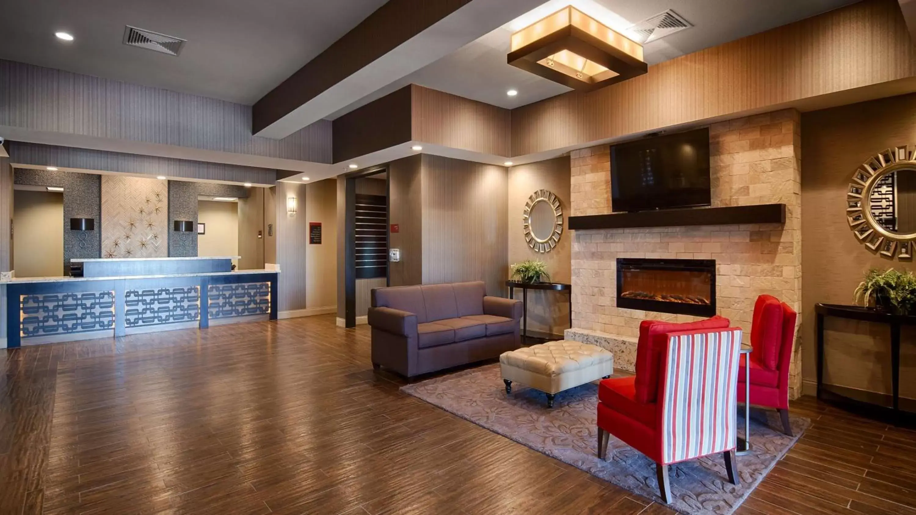 Lobby or reception in Best Western Plus Stevens County Inn Lobby or reception in Best Western Plus Stevens County Inn