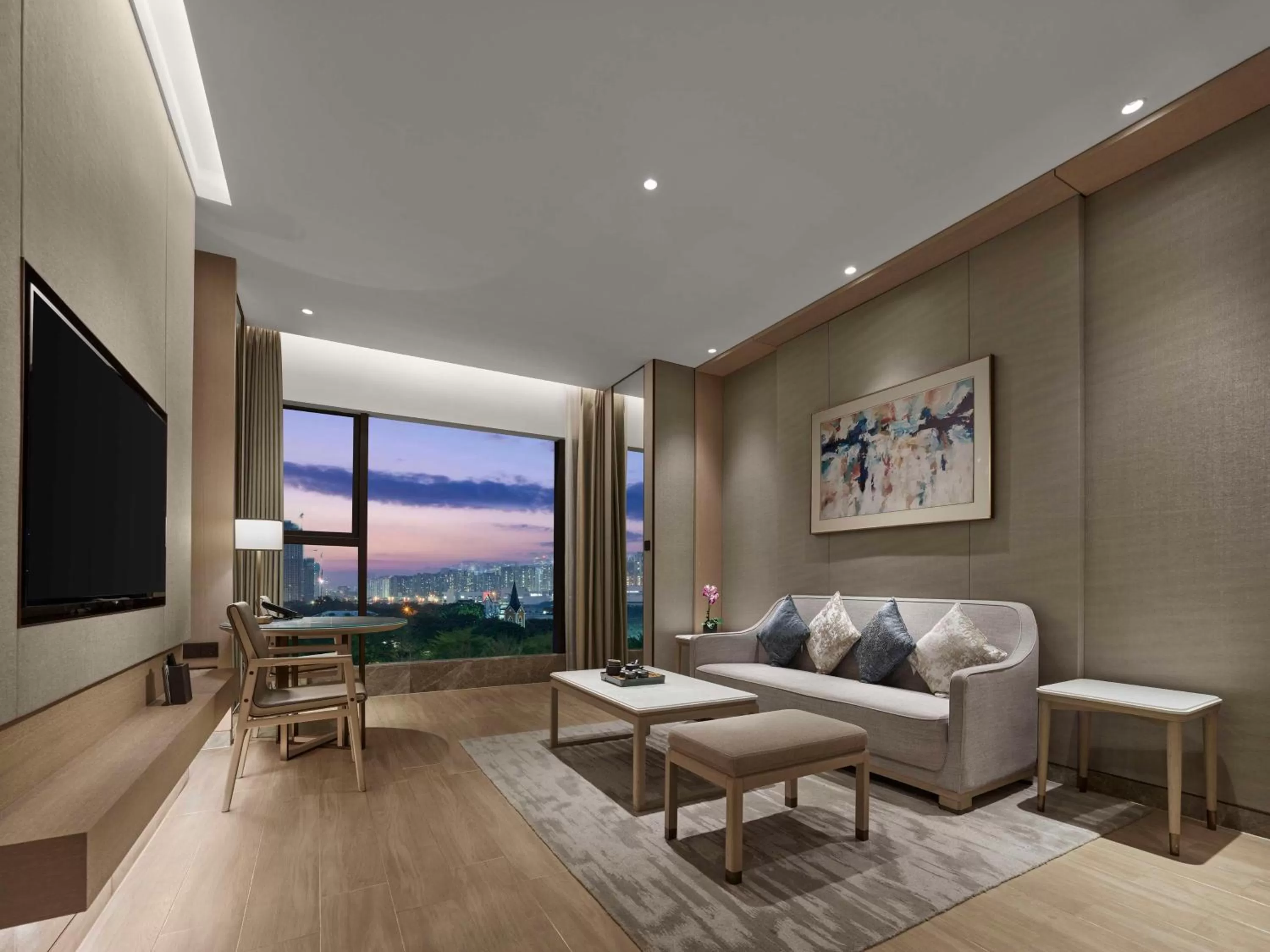 Living room in DoubleTree By Hilton Shenzhen Nanshan Hotel & Residences