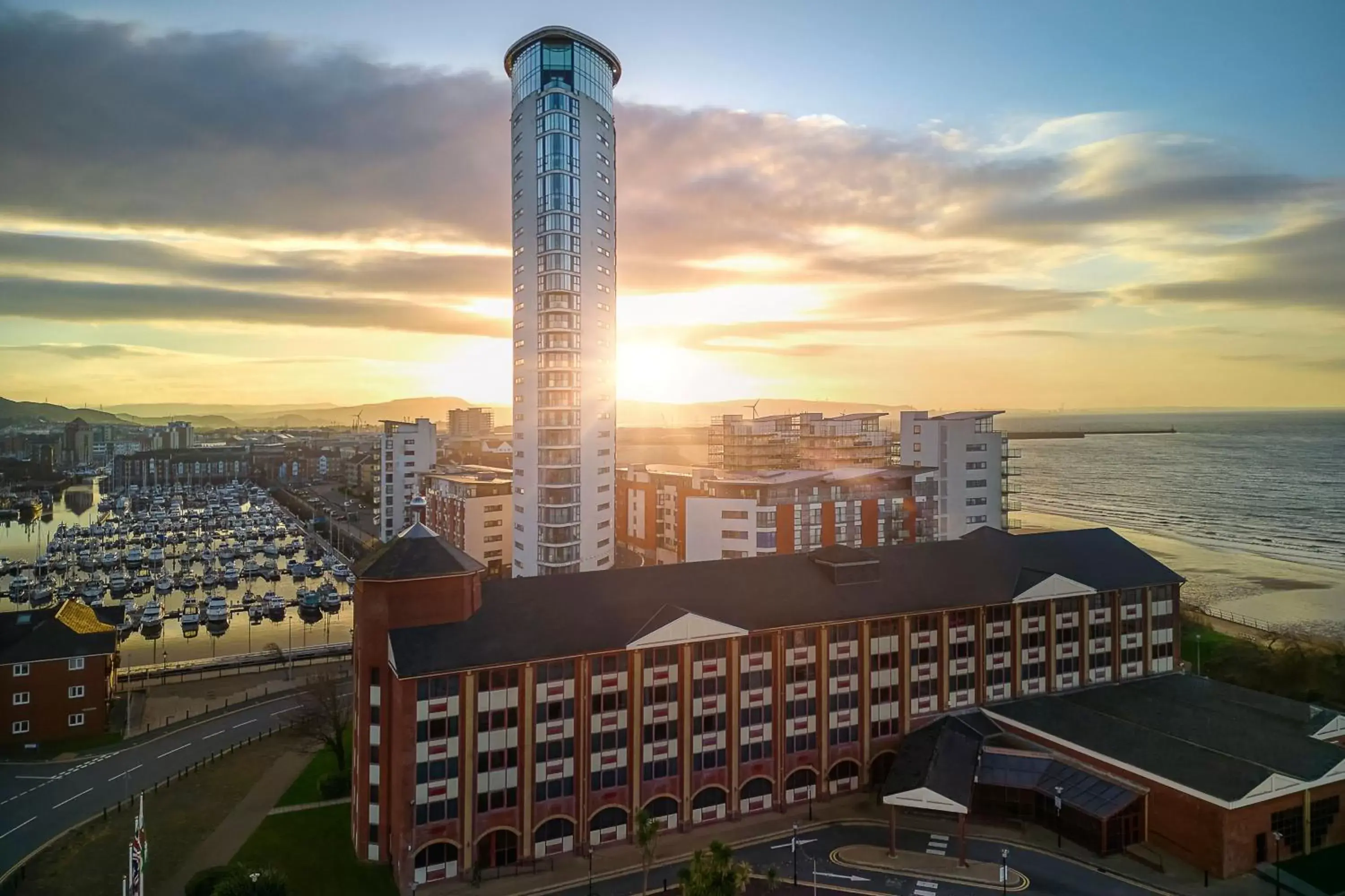 Property building in Delta Hotels by Marriott Swansea