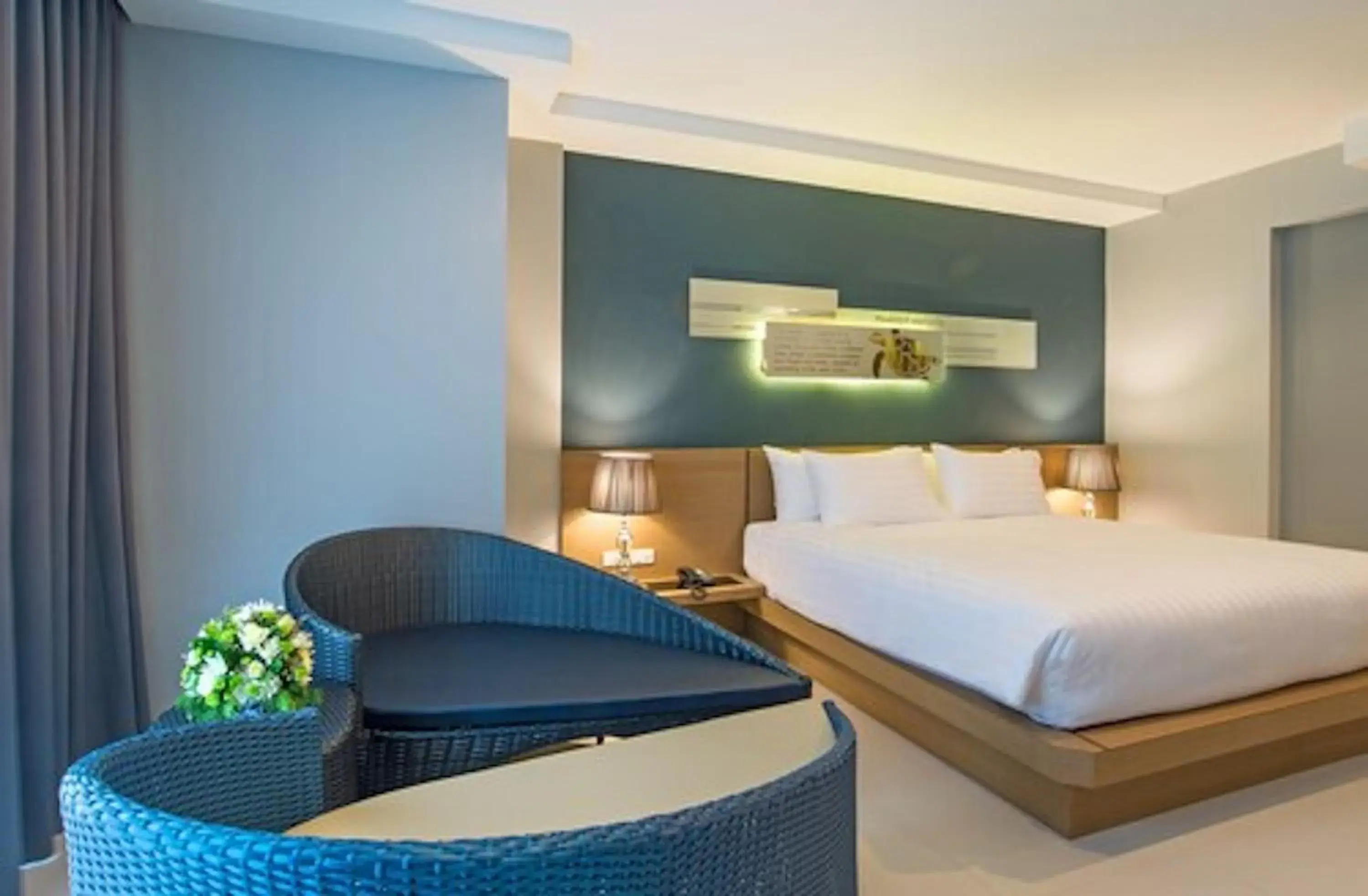 Bed in AVA SEA Resort Ao Nang Beach-SHA Extra Plus